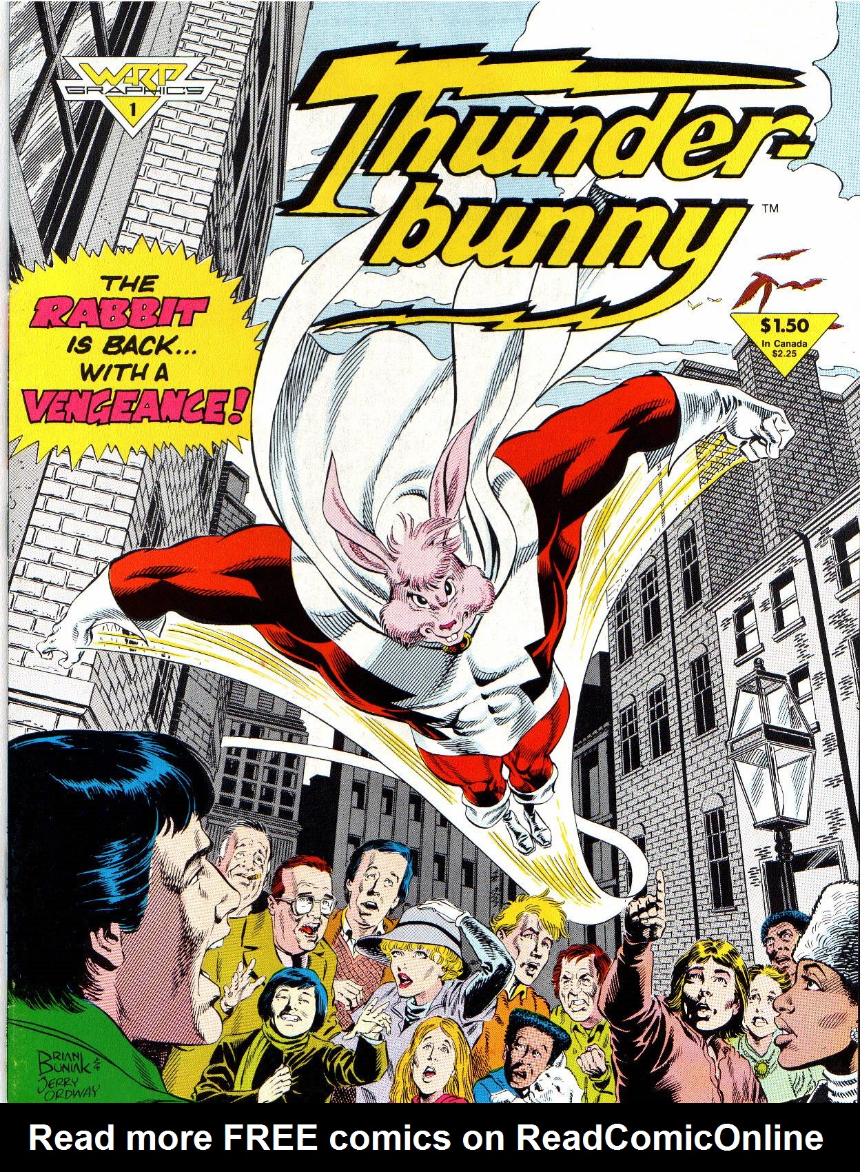 Read online Thunderbunny comic -  Issue #1 - 1