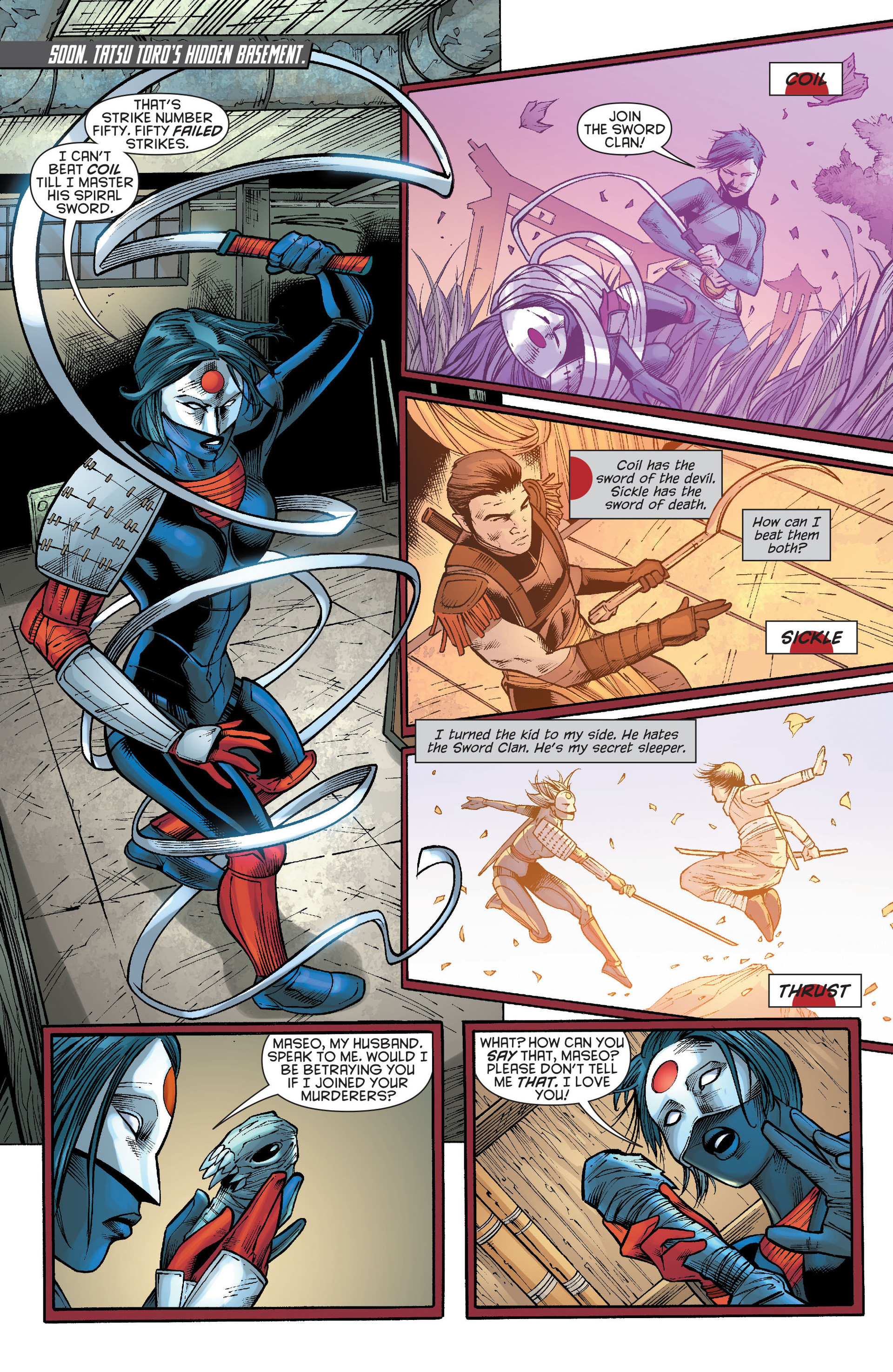 Read online Katana comic -  Issue #3 - 11