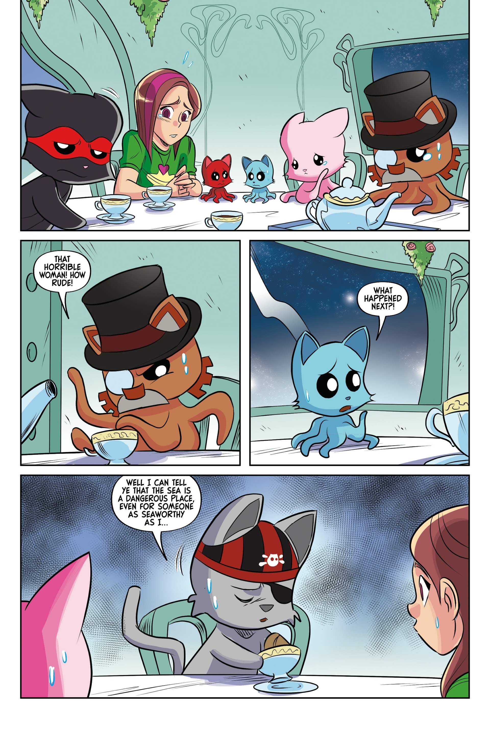 Read online Tentacle Kitty: Tales Around the Teacup comic -  Issue # TPB - 94