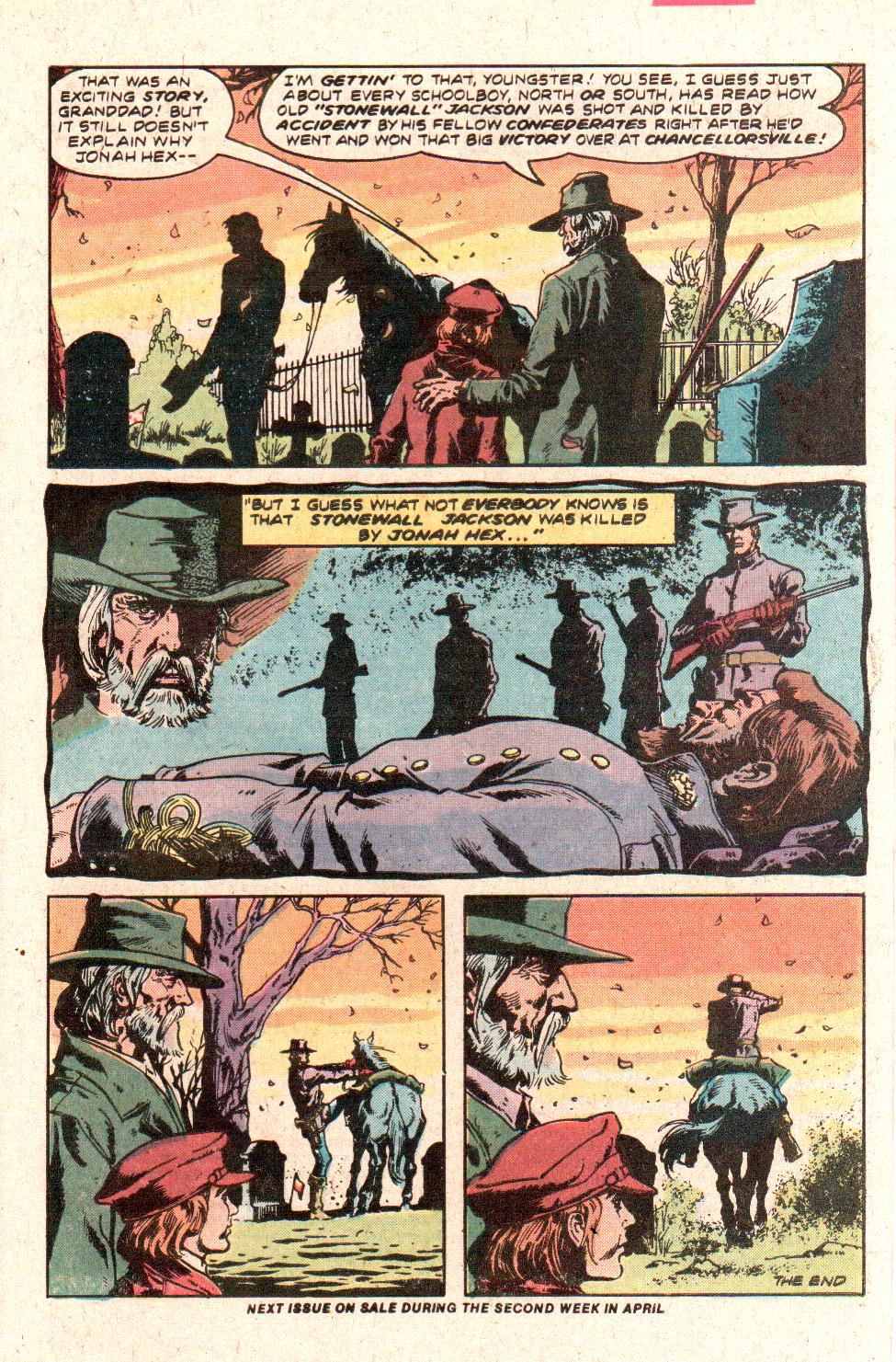 Read online Jonah Hex (1977) comic -  Issue #37 - 31