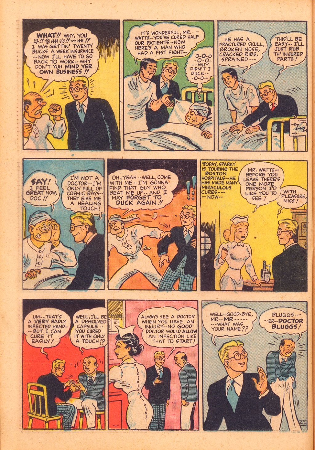 Read online Sparky Watts comic -  Issue #3 - 44
