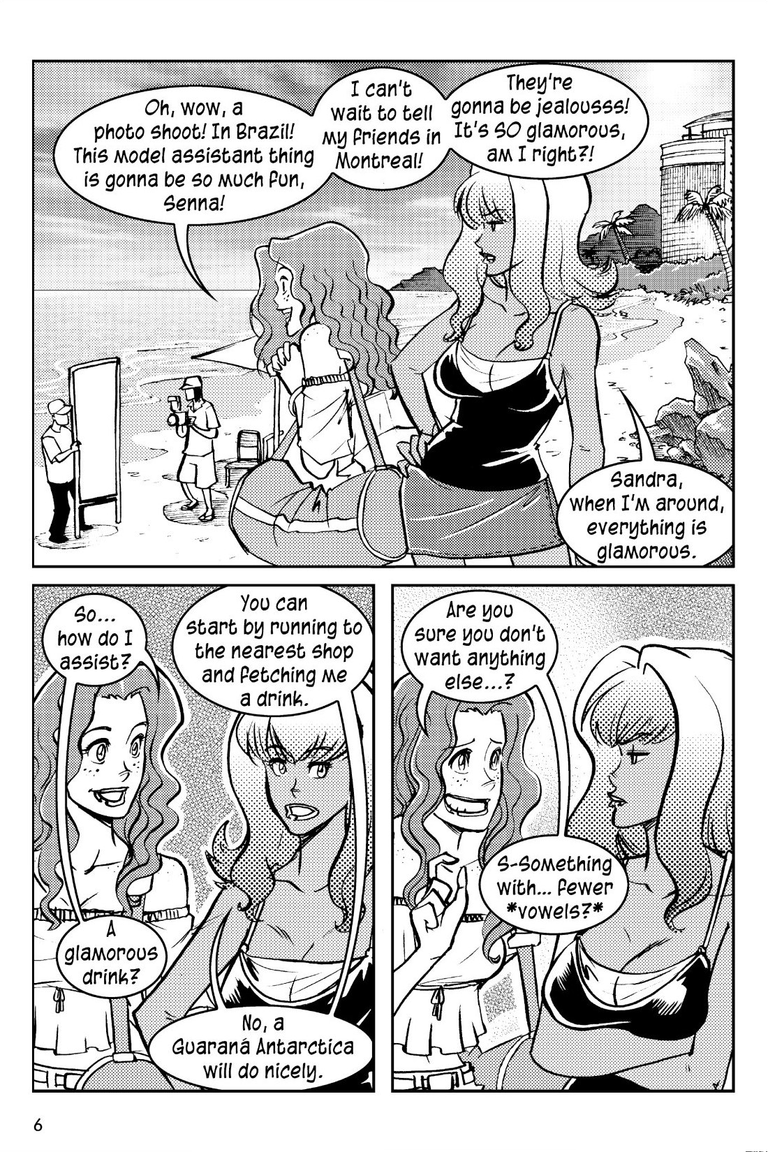 Read online Sandra On The Rocks comic -  Issue # TPB 1 (Part 1) - 6