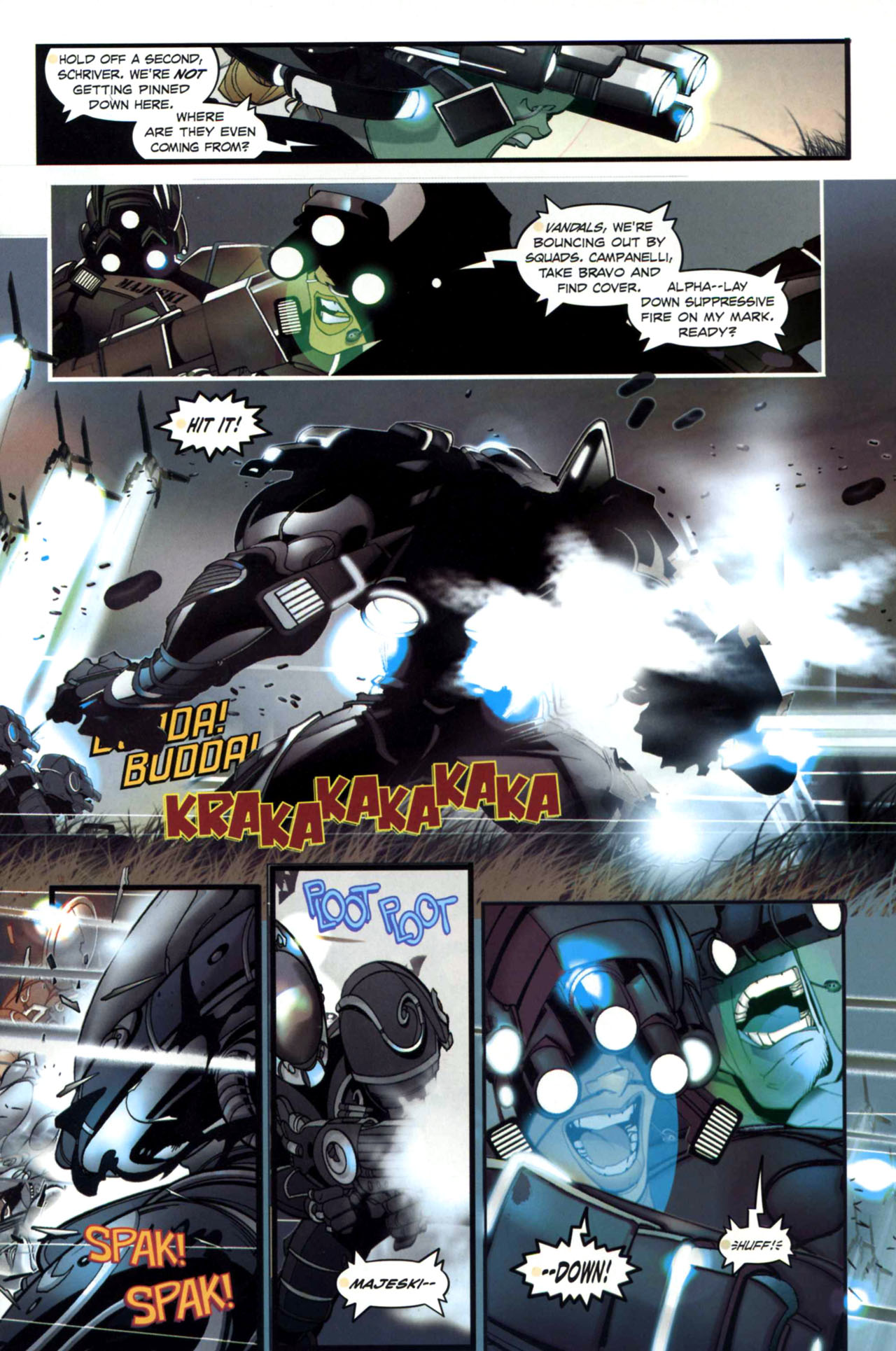 Read online Starship Troopers (2007) comic -  Issue #6 - 23