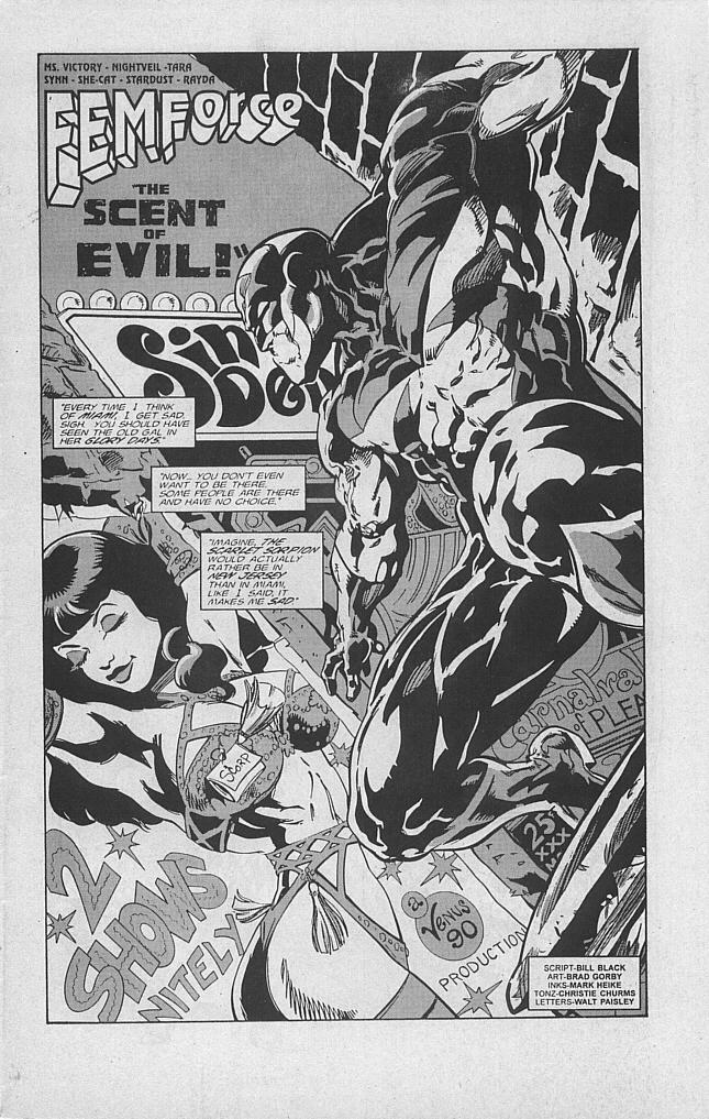 Read online Femforce comic -  Issue #91 - 3