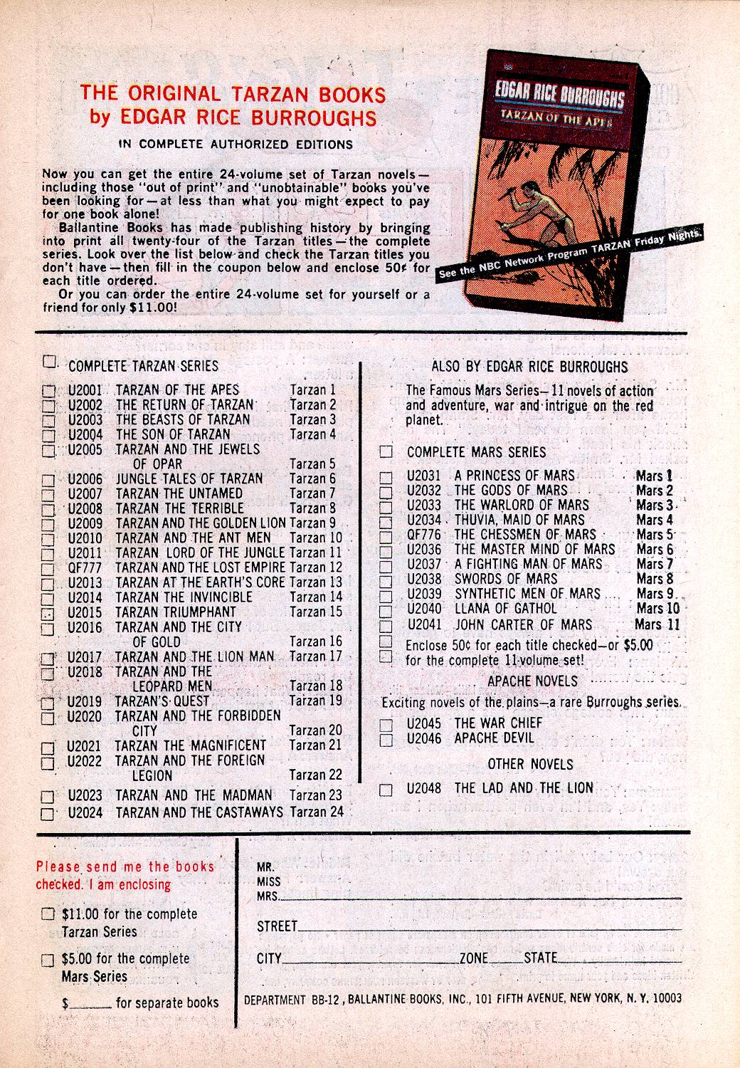 Read online Tarzan (1962) comic -  Issue #166 - 19