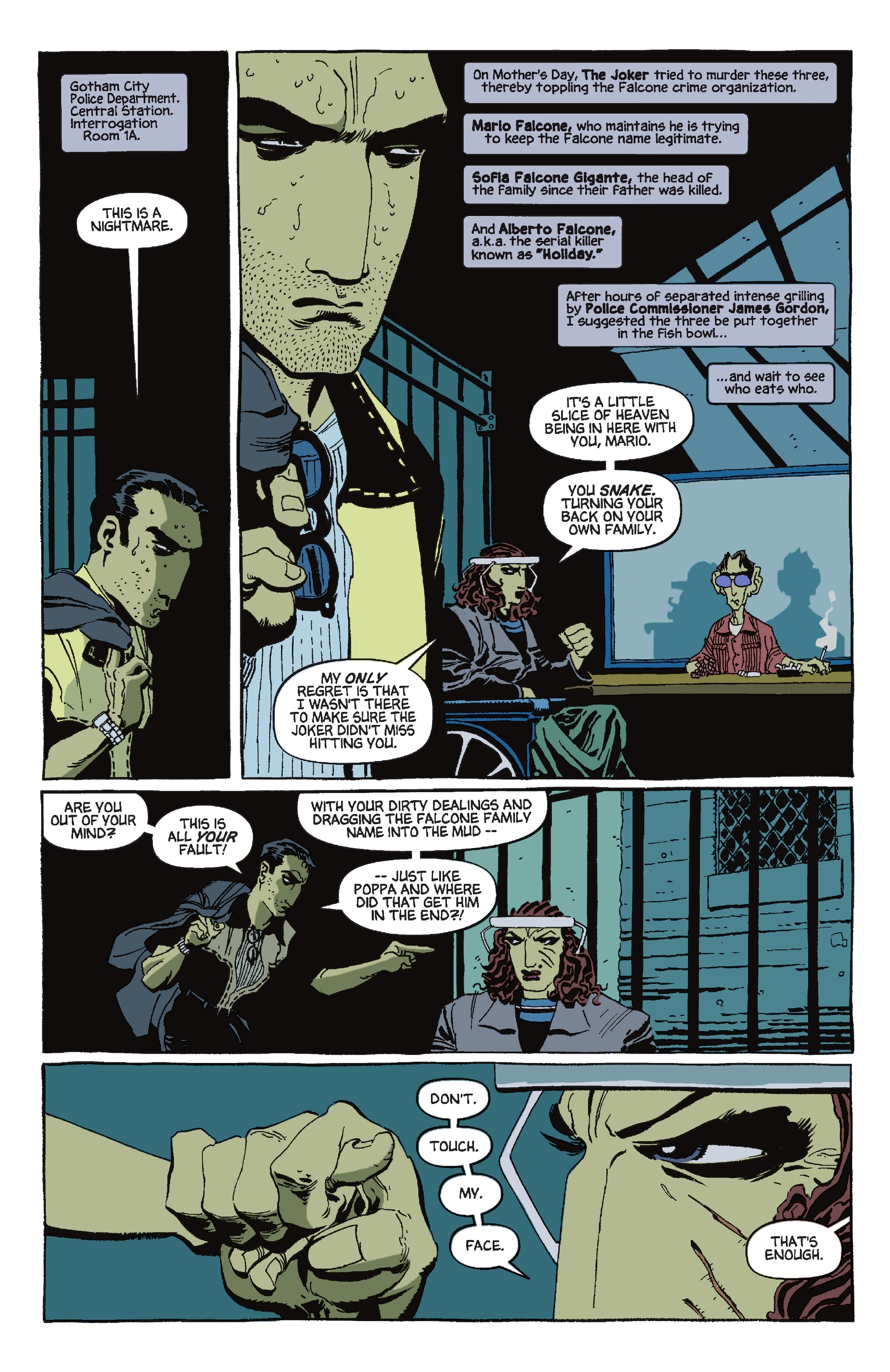 Read online Batman: Dark Victory (1999) comic -  Issue # _Batman - The Long Halloween Deluxe Edition The Sequel Dark Victory (Part 3) - 34