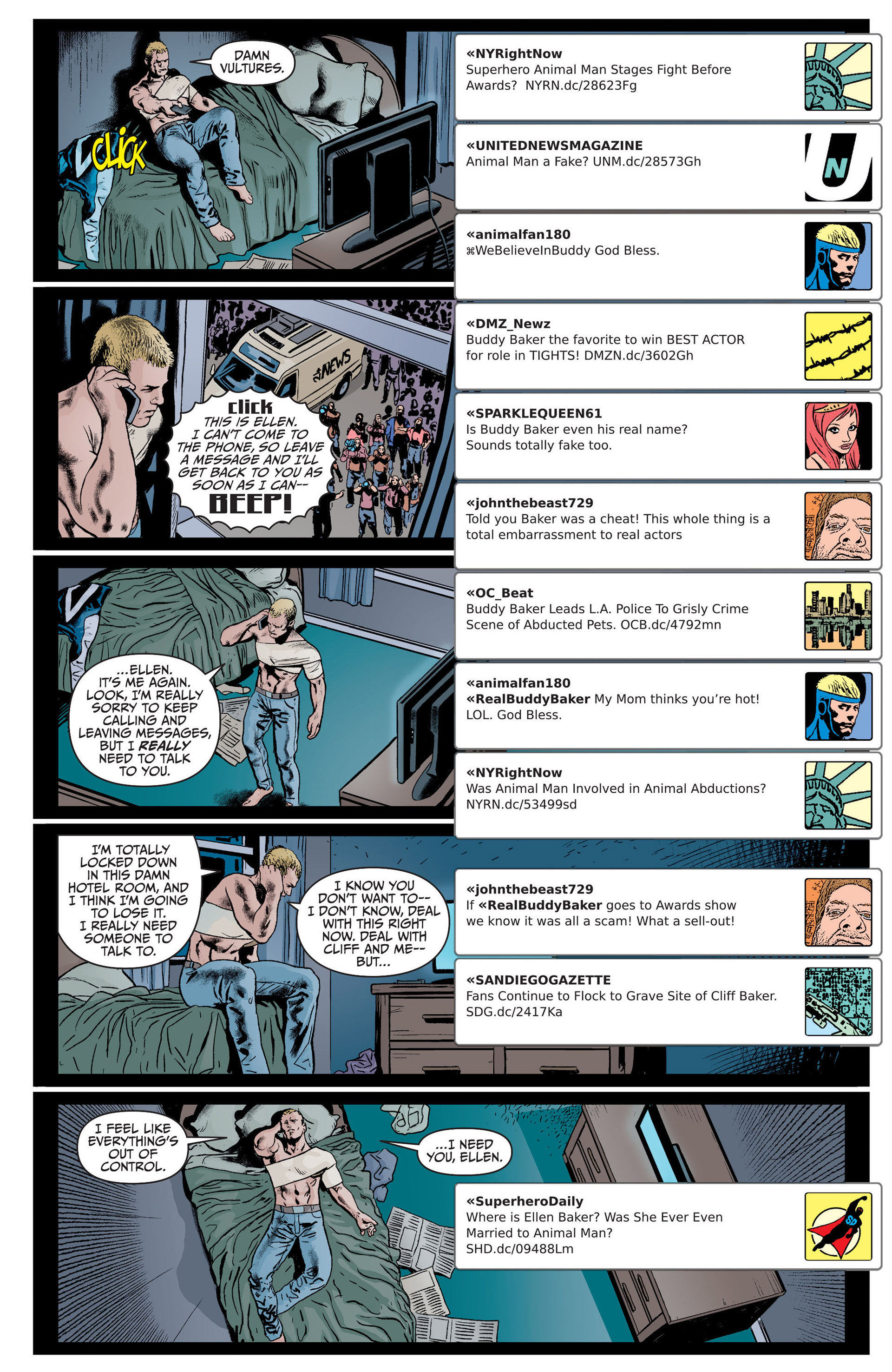 Read online Animal Man (2011) comic -  Issue #23 - 3