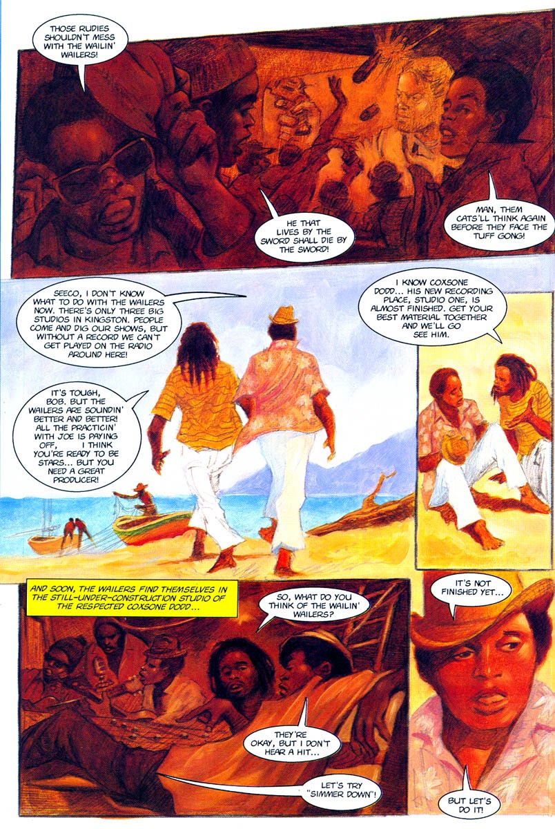 Read online Bob Marley: Tale of the Tuff Gong comic -  Issue #1 - 21