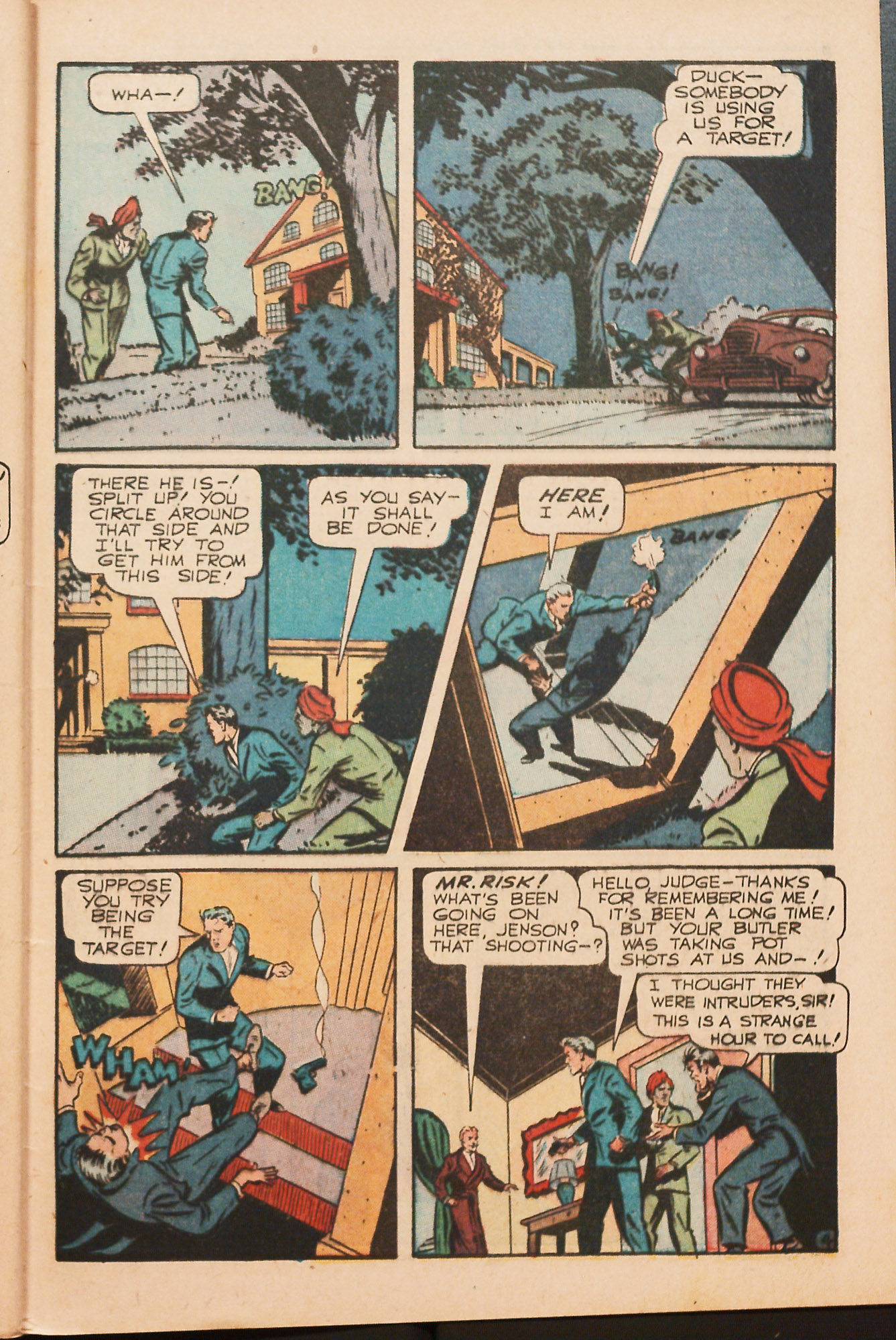 Read online Super-Mystery Comics comic -  Issue #37 - 45