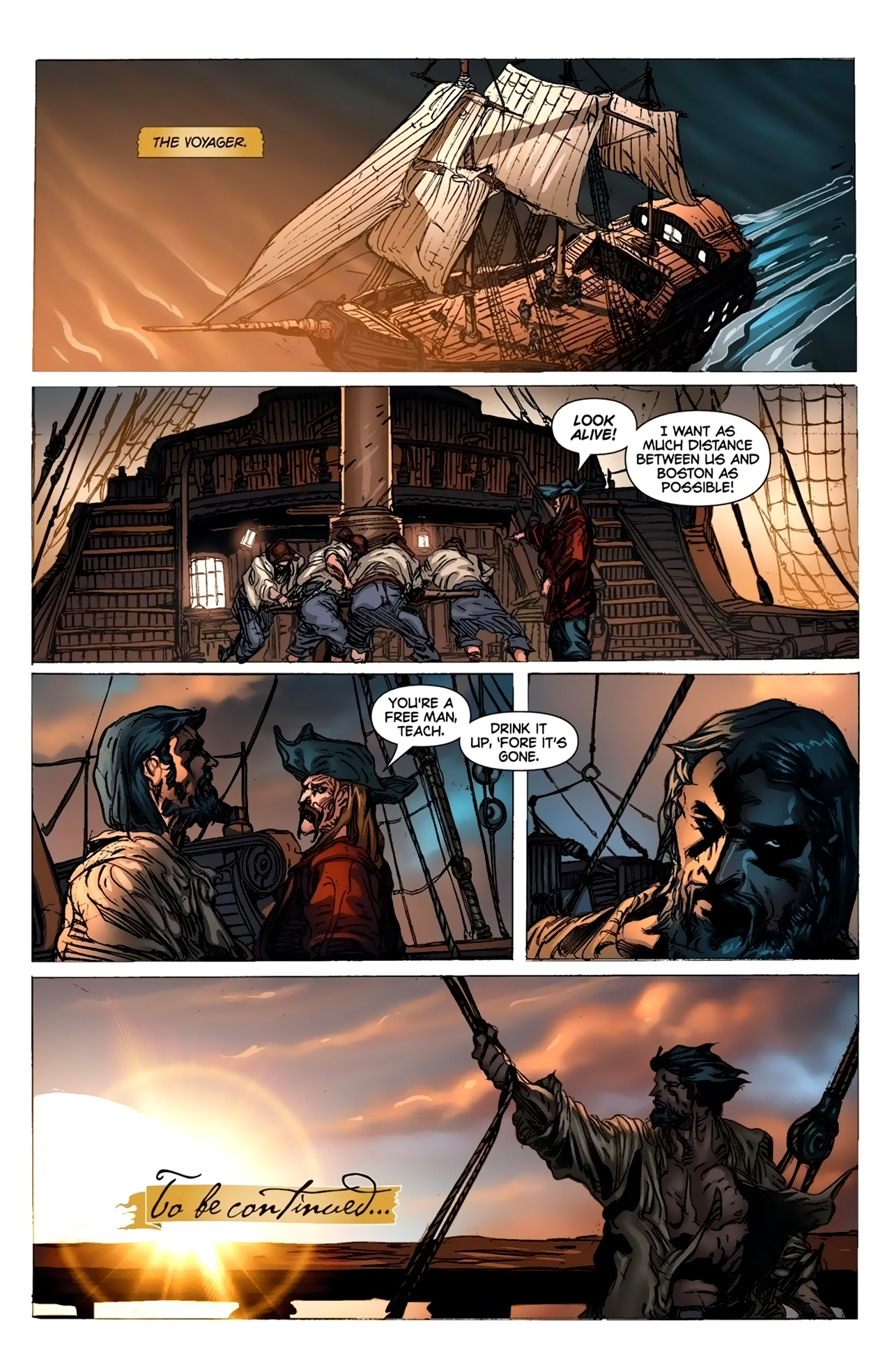 Read online Blackbeard: Legend of the Pyrate King comic -  Issue #2 - 22