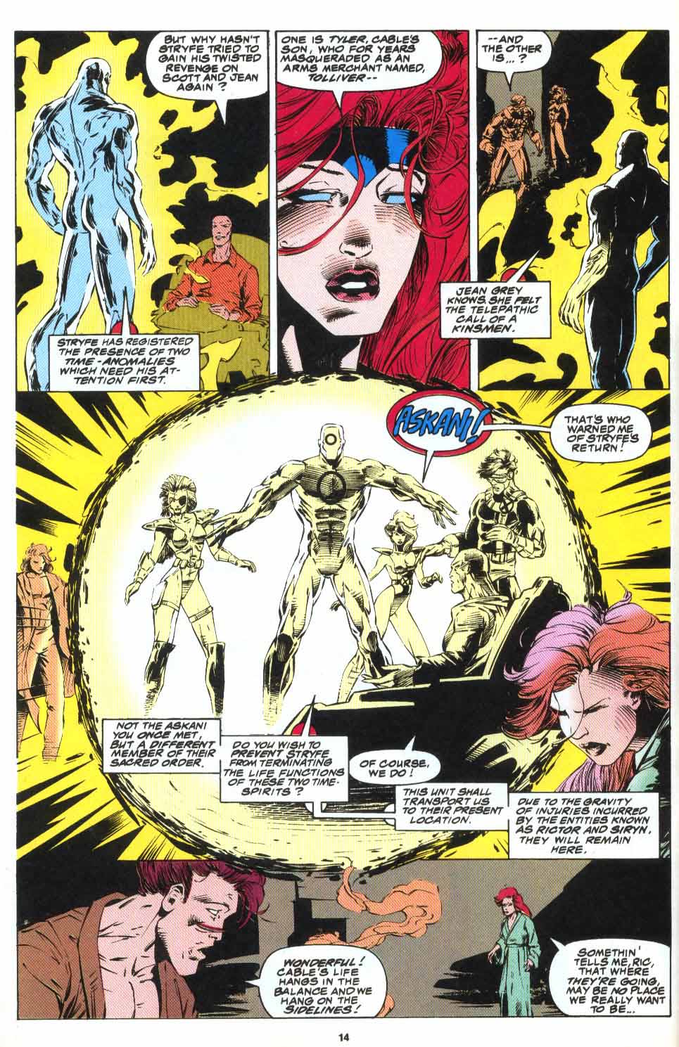 Read online Cable (1993) comic -  Issue #8 - 14