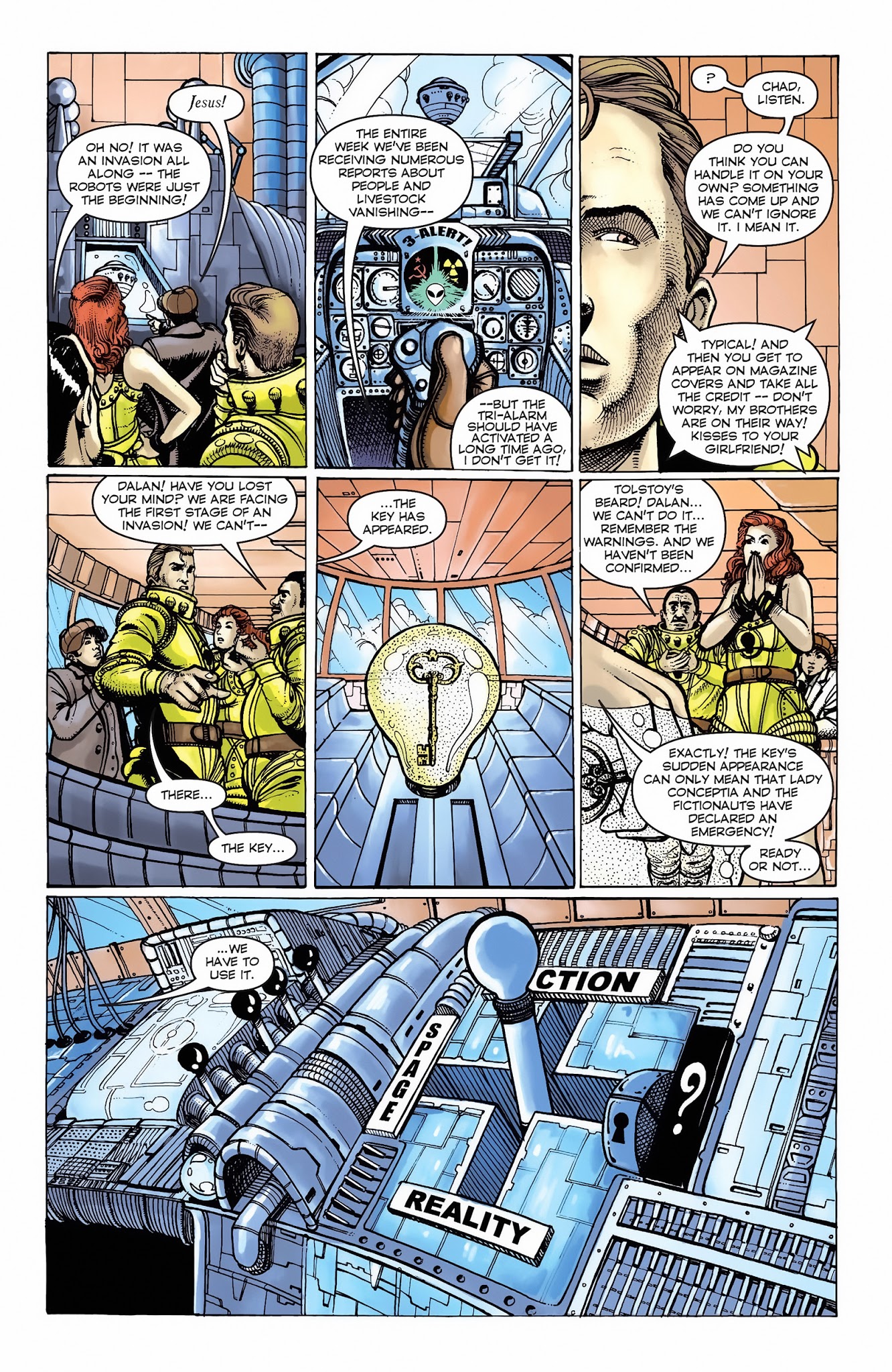 Read online Fictionauts comic -  Issue #2 - 10