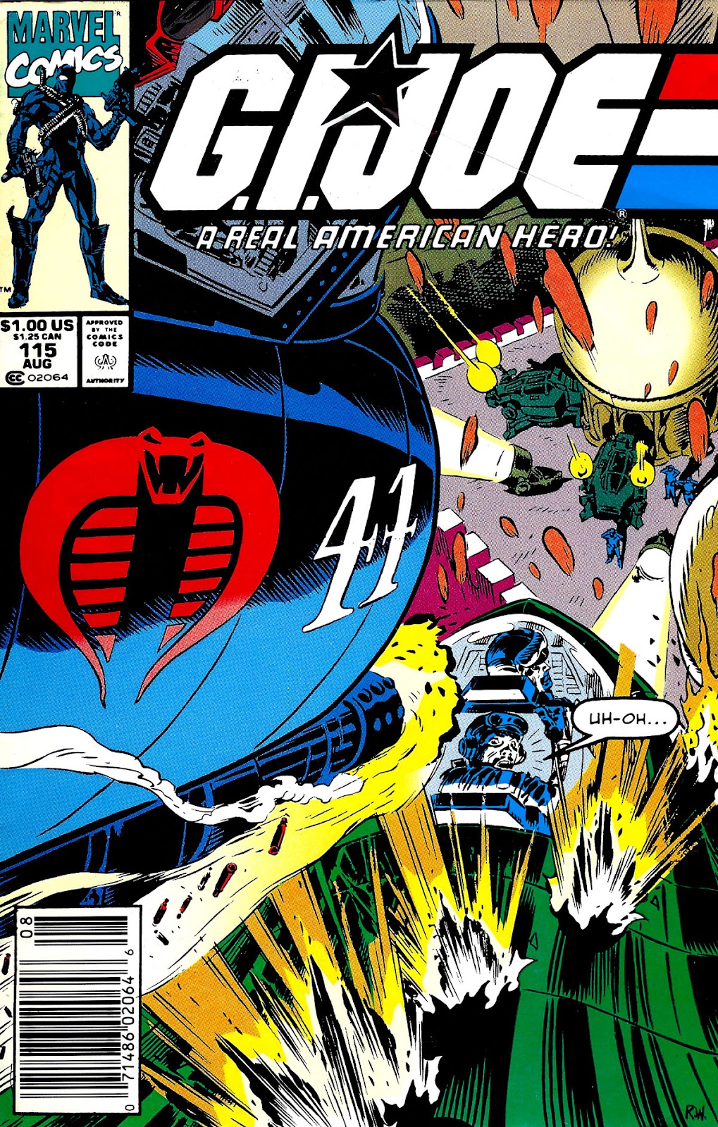 G.I. Joe: A Real American Hero issue 115 - Page 1