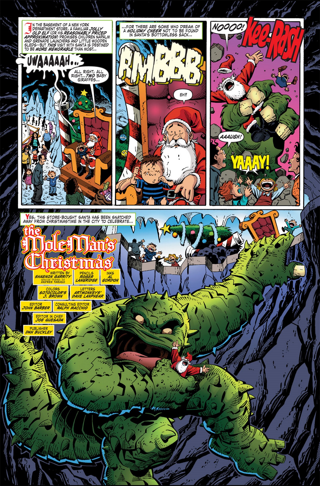 Read online Marvel Holiday Special (1991) comic -  Issue #2005 - 3
