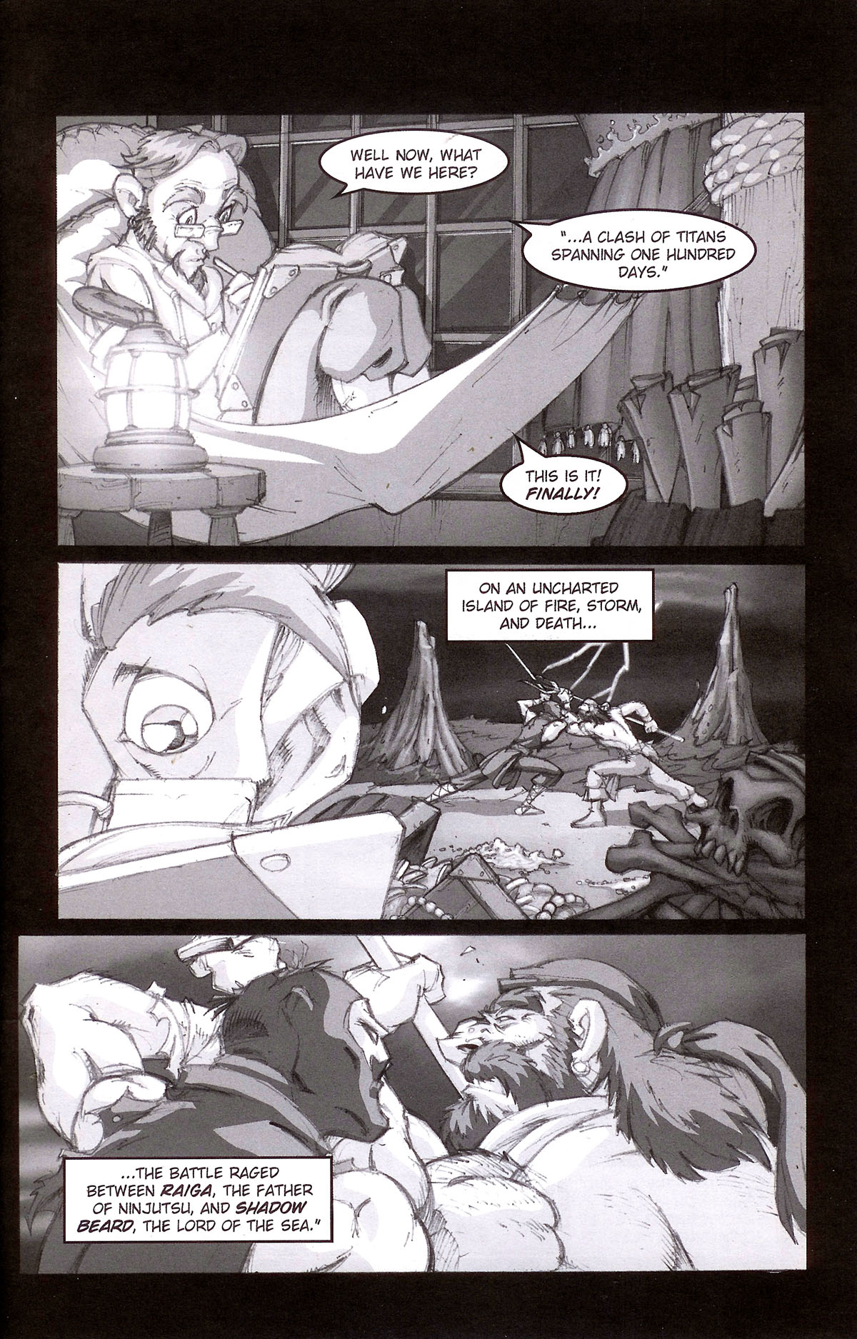Read online Pirates vs. Ninjas comic -  Issue #1 - 4