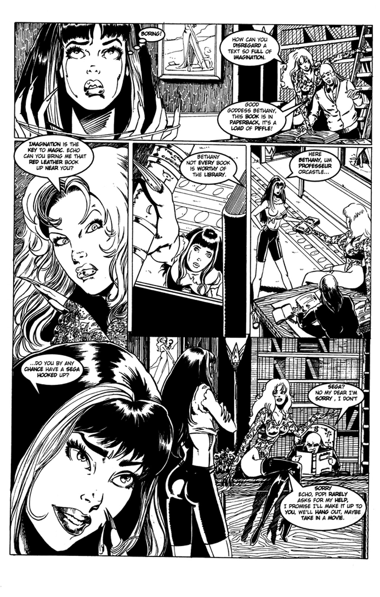Read online Vampfire: Necromantique comic -  Issue #1 - 4