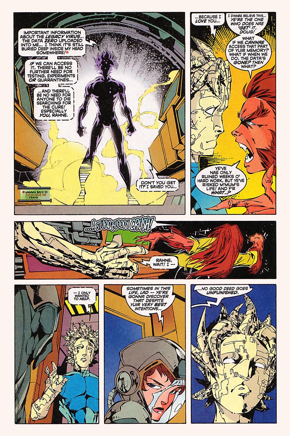 Read online Excalibur (1988) comic -  Issue #120 - 19