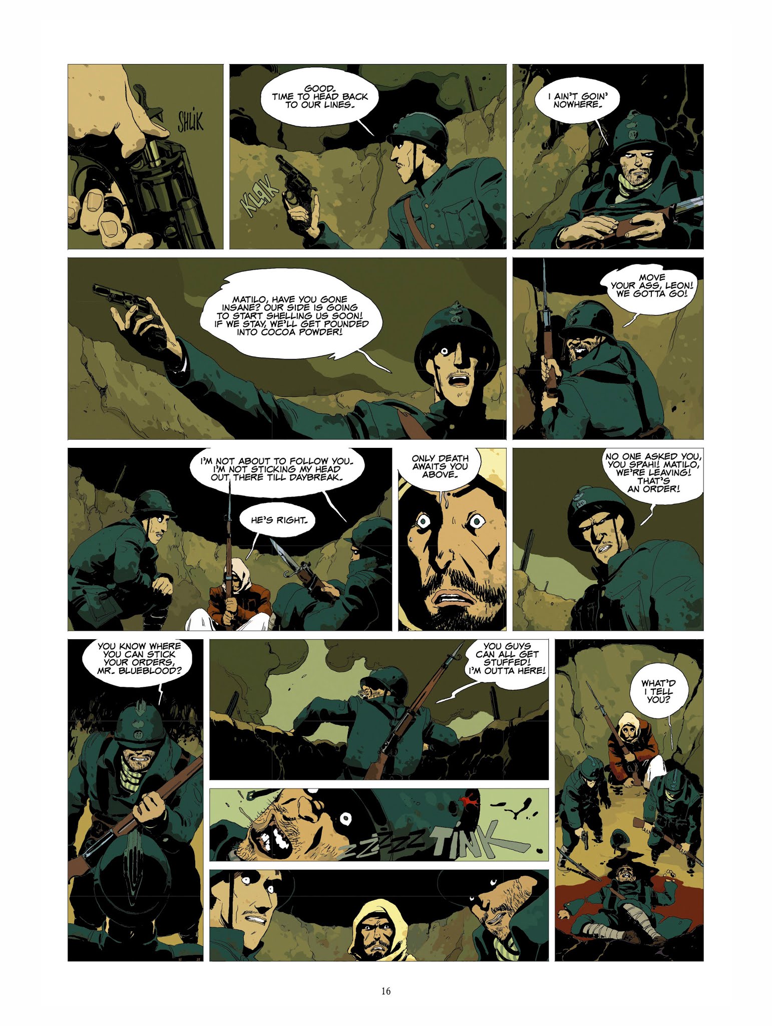 Read online Of Blood and Gold comic -  Issue #1 - 16