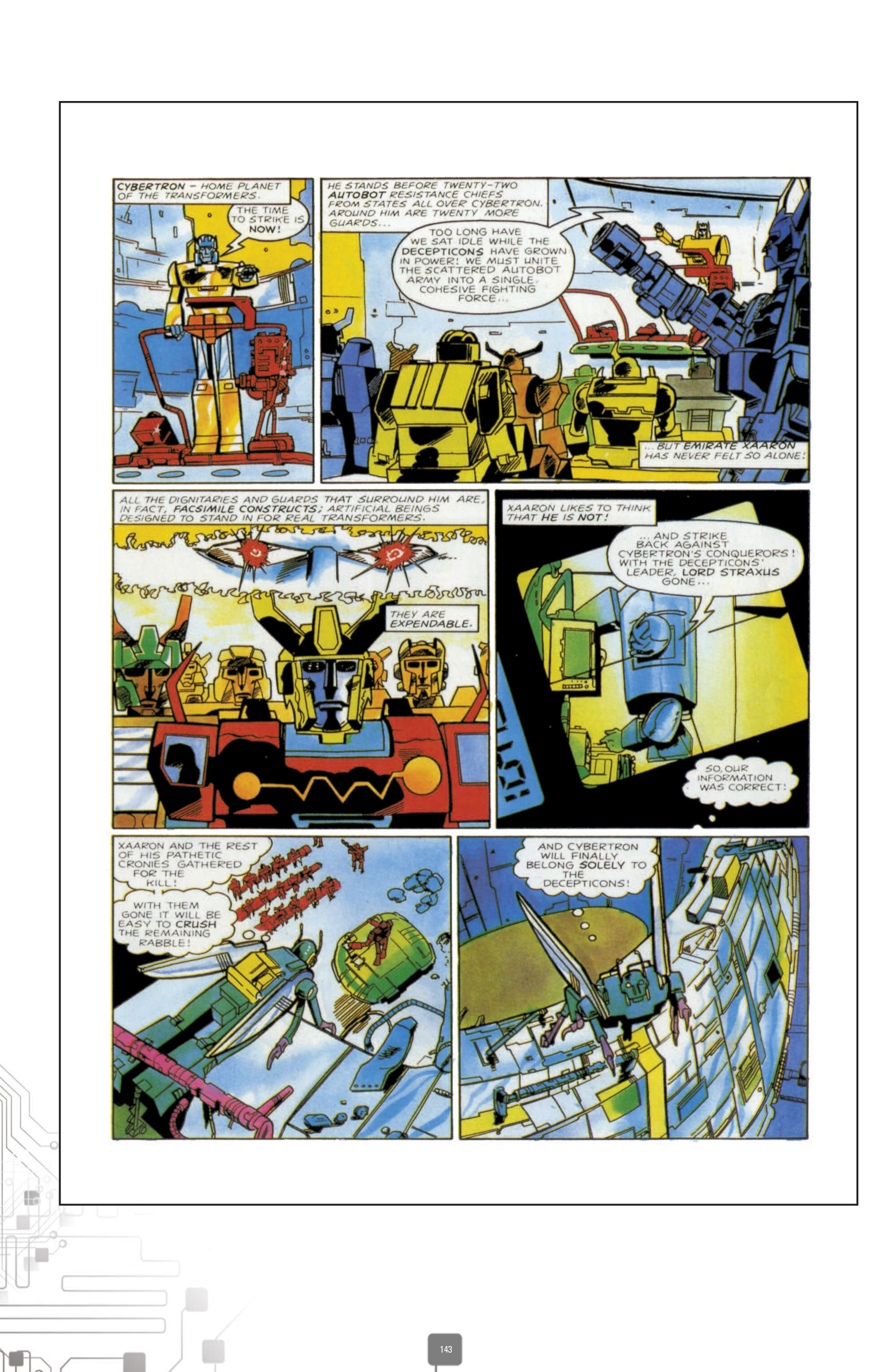 Read online The Transformers Classics UK comic -  Issue # TPB 3 - 144