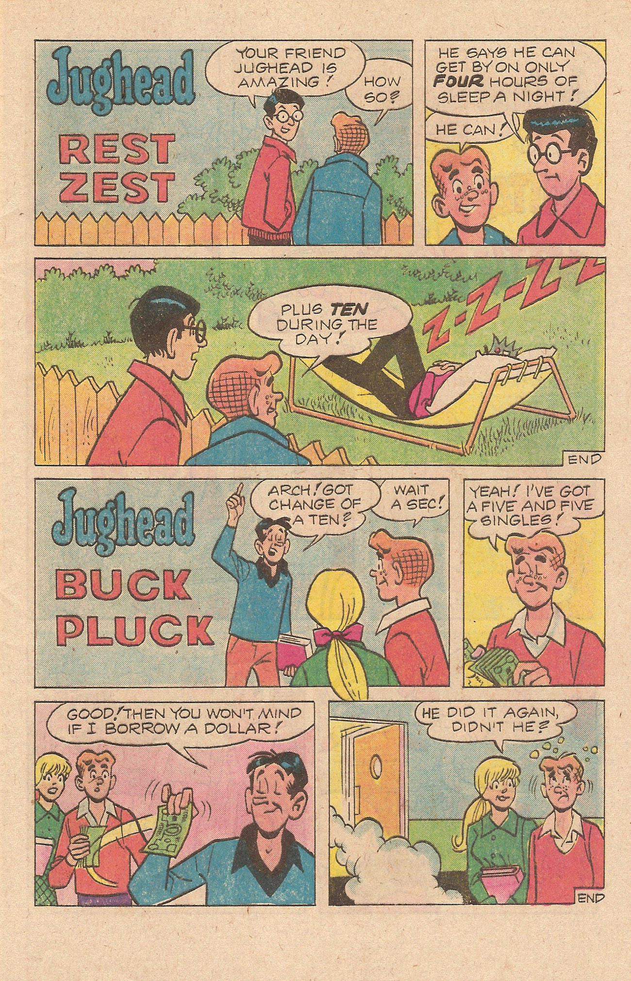 Read online Jughead's Jokes comic -  Issue #69 - 5