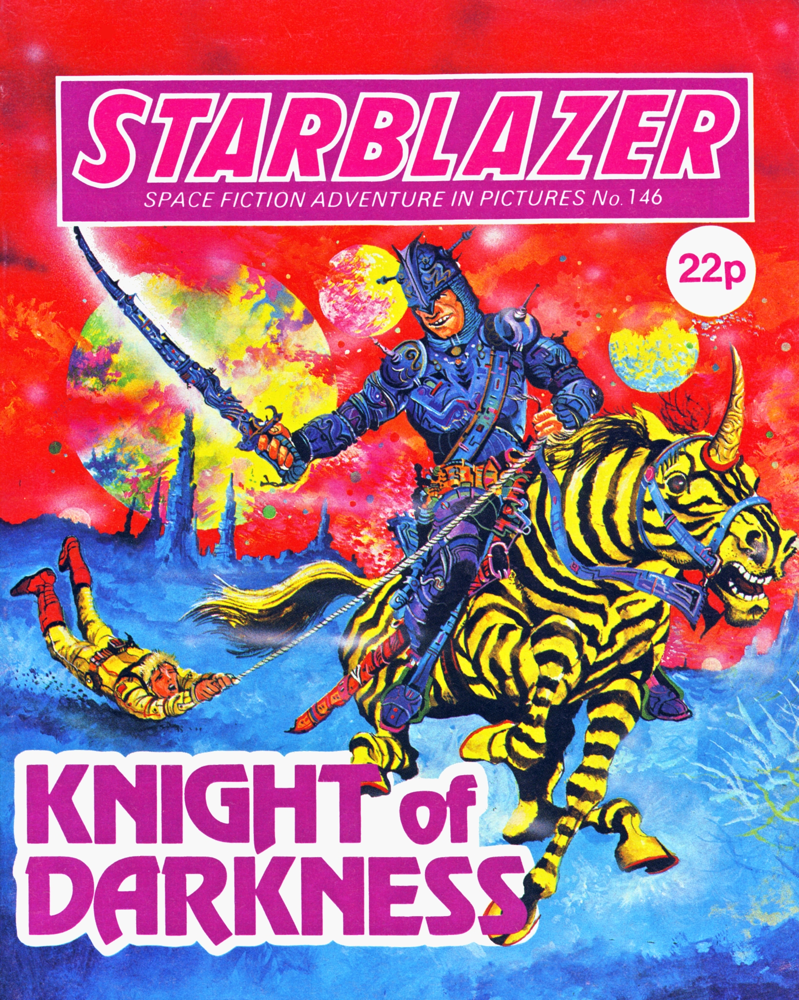 Read online Starblazer comic -  Issue #146 - 1