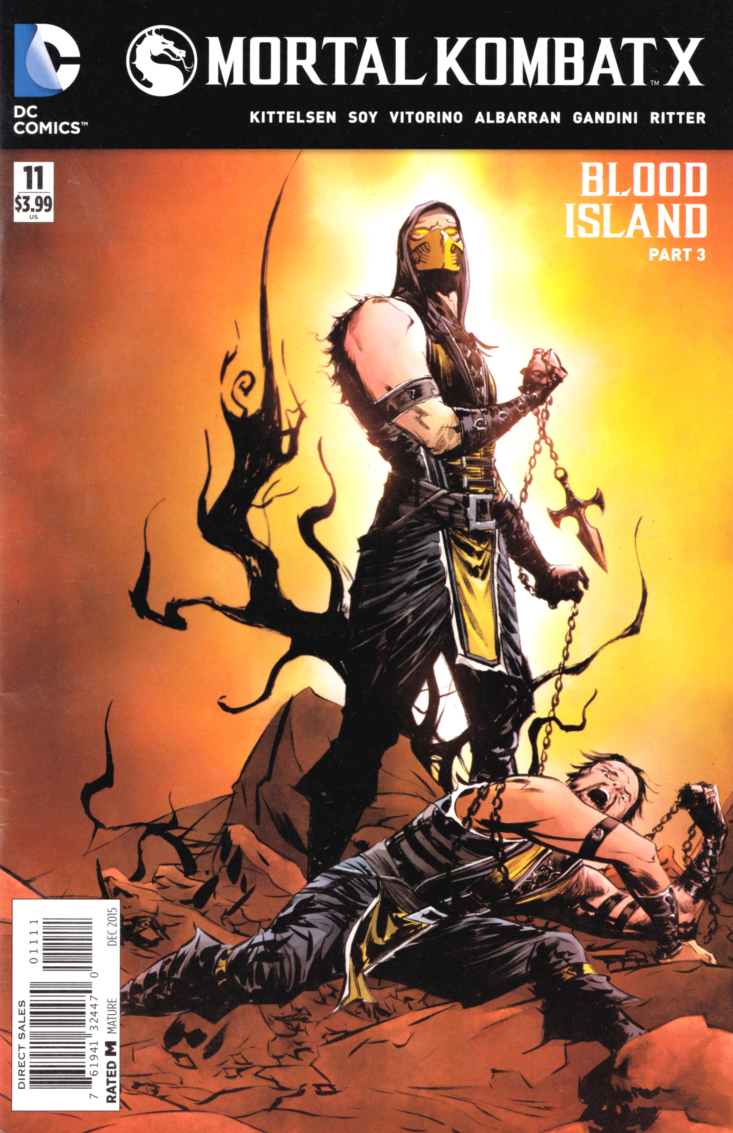 Read online Mortal Kombat X [II] comic -  Issue #11 - 1