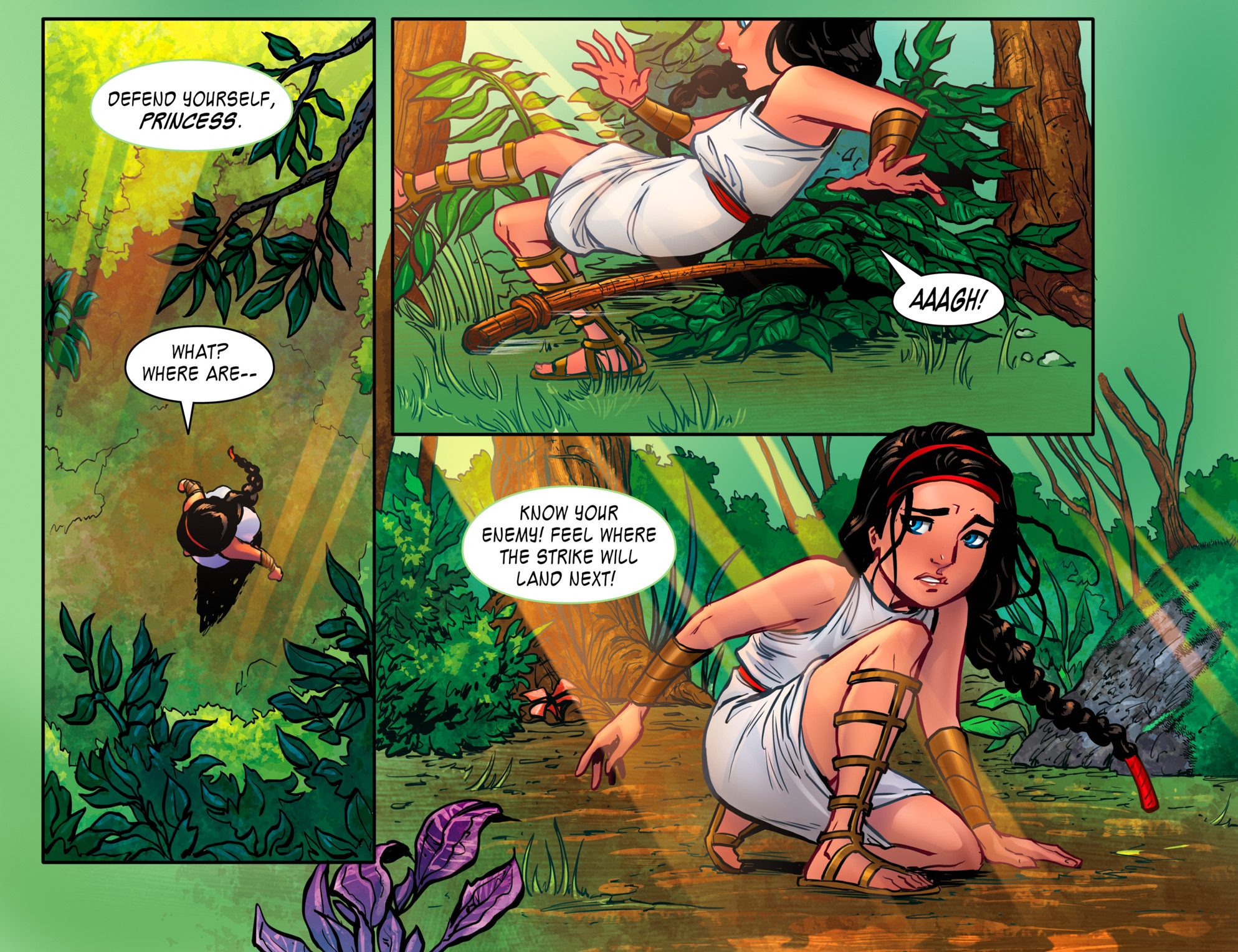 Read online The Legend of Wonder Woman (2015) comic -  Issue #4 - 10