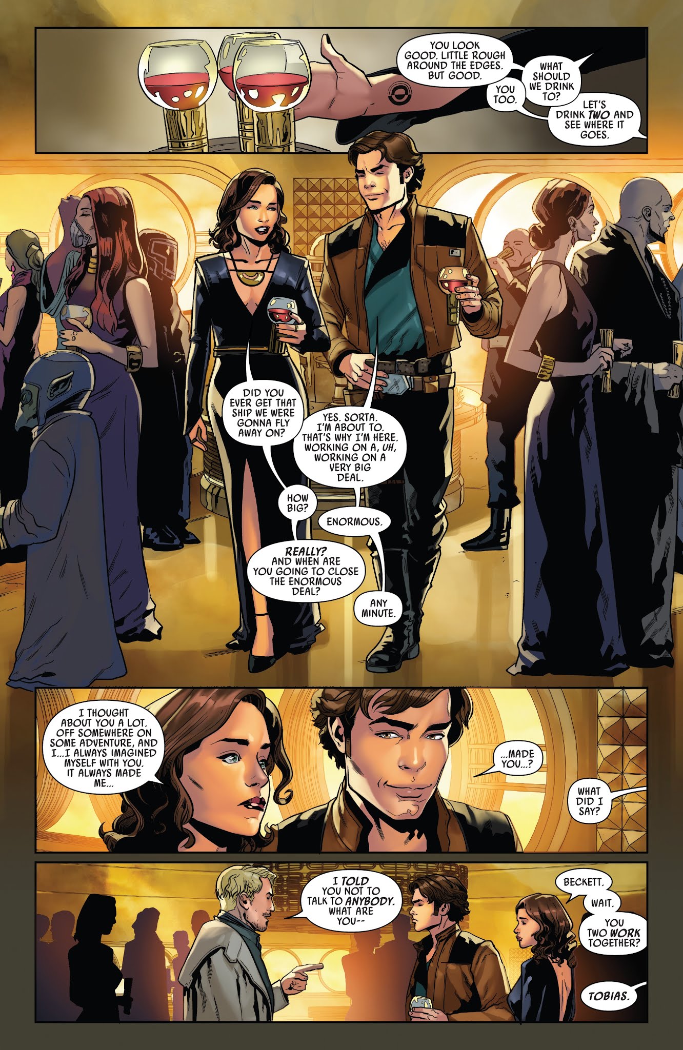 Read online Solo: A Star Wars Story Adaptation comic -  Issue #3 - 5