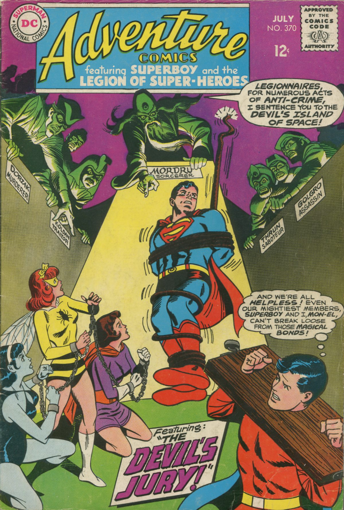 Read online Adventure Comics (1938) comic -  Issue #370 - 1