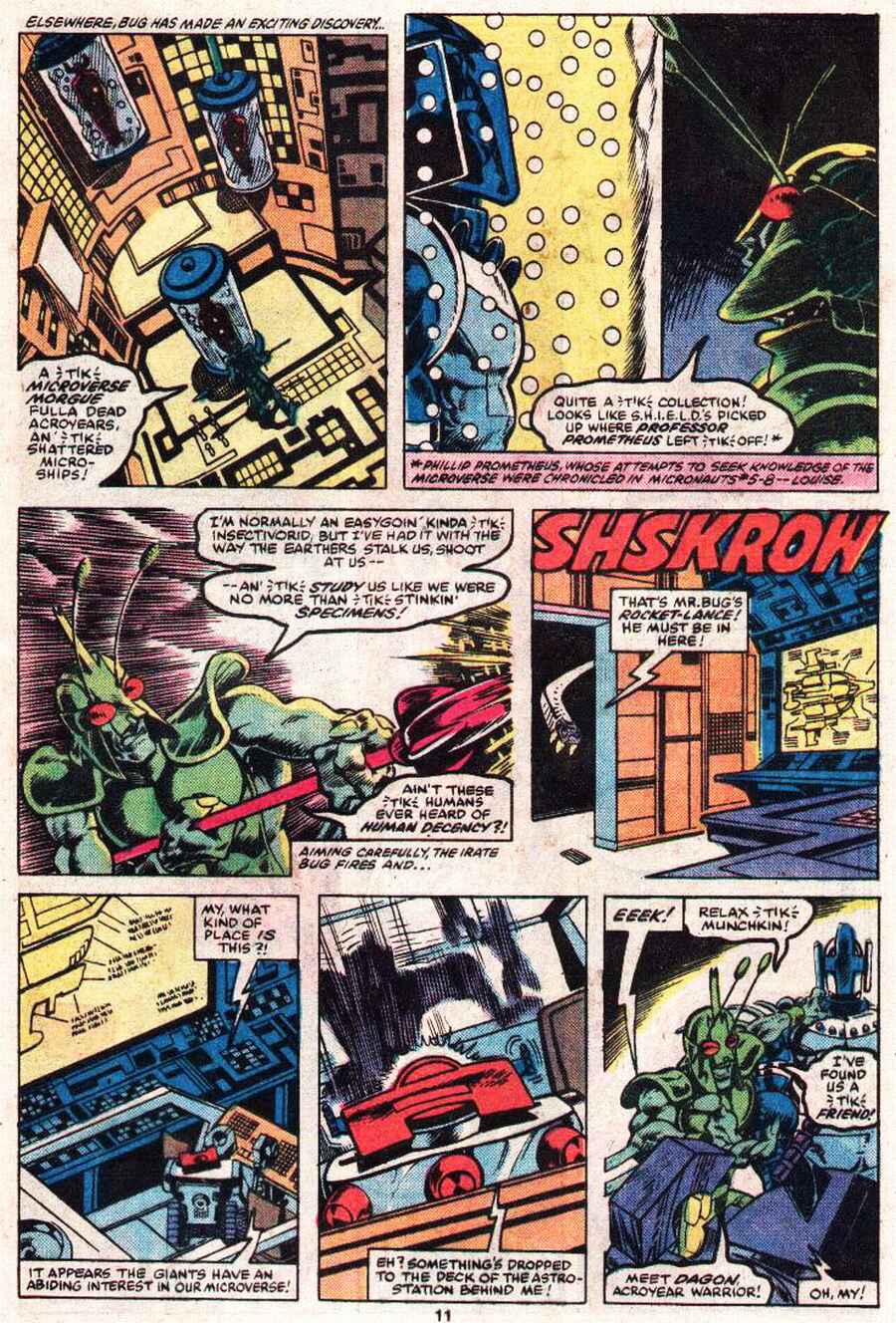Read online Micronauts (1979) comic -  Issue #26 - 9