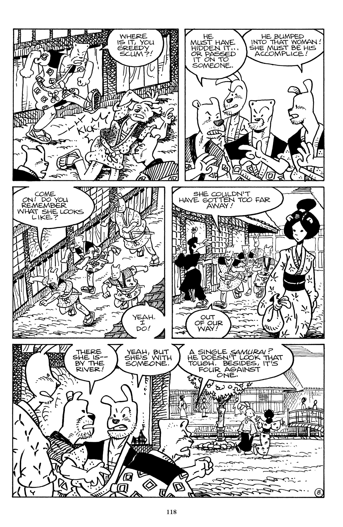 Read online The Usagi Yojimbo Saga comic -  Issue # TPB 6 - 117