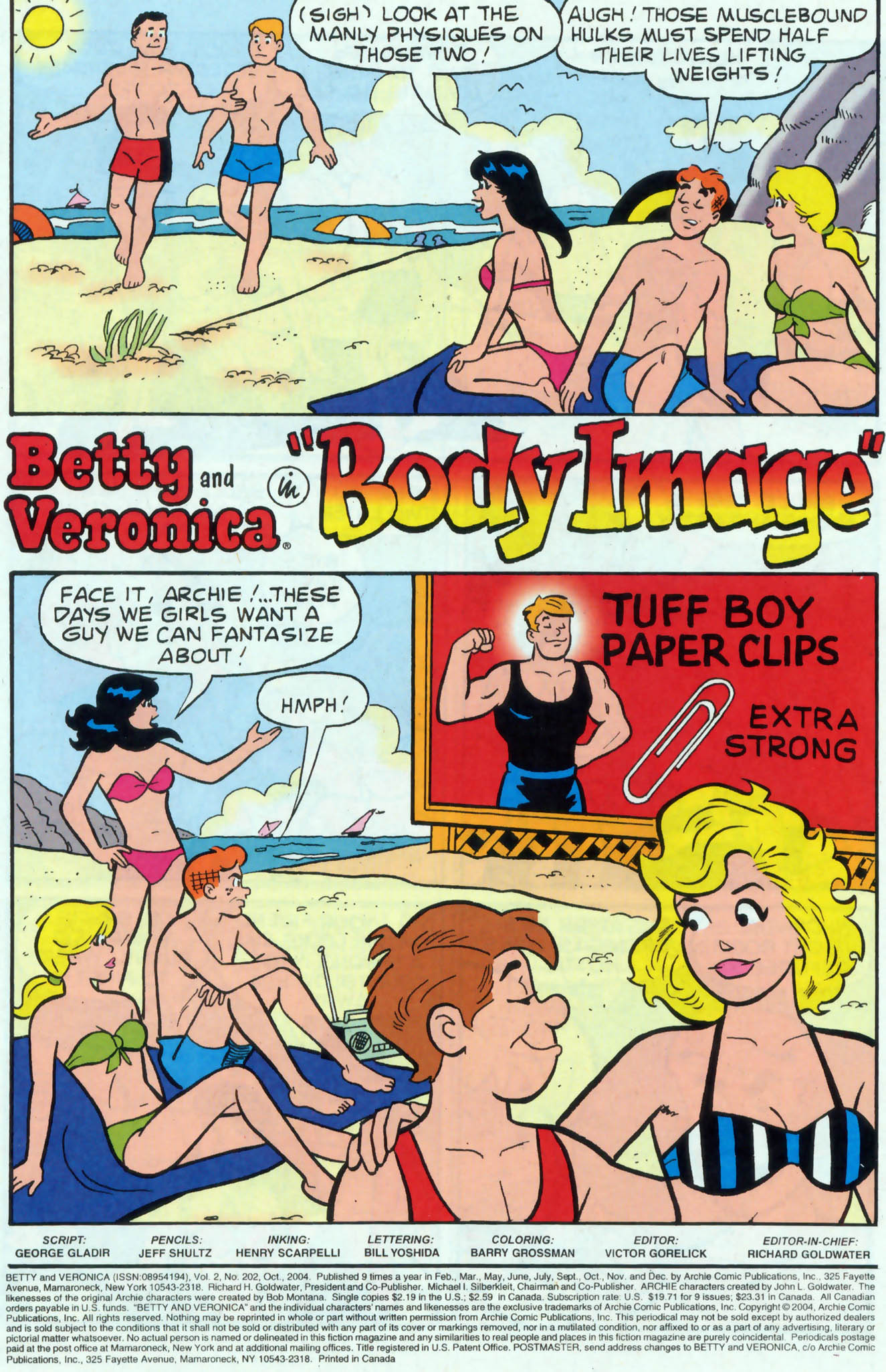 Read online Betty and Veronica (1987) comic -  Issue #202 - 2