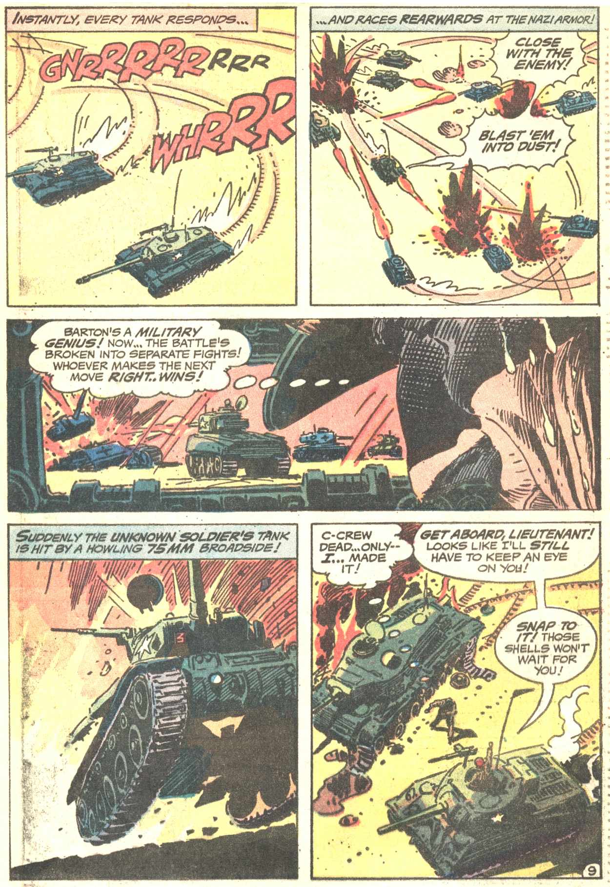 Read online Star Spangled War Stories (1952) comic -  Issue #159 - 9