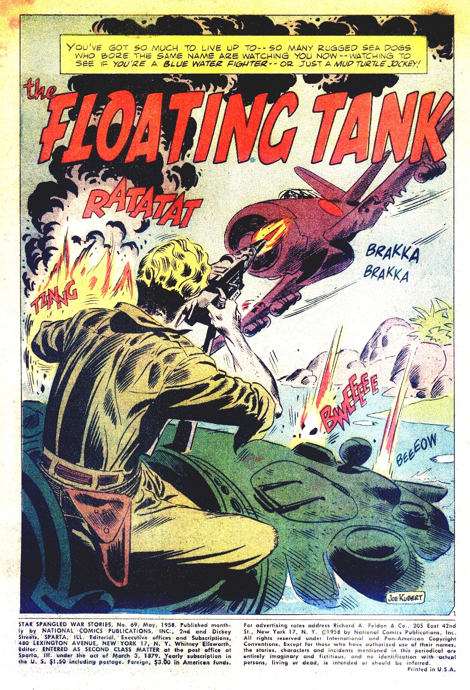 Read online Star Spangled War Stories (1952) comic -  Issue #69 - 3