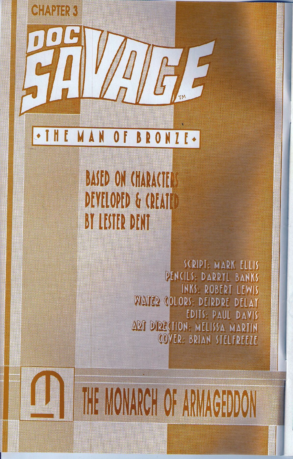Read online Doc Savage: The Man of Bronze comic -  Issue #3 - 2