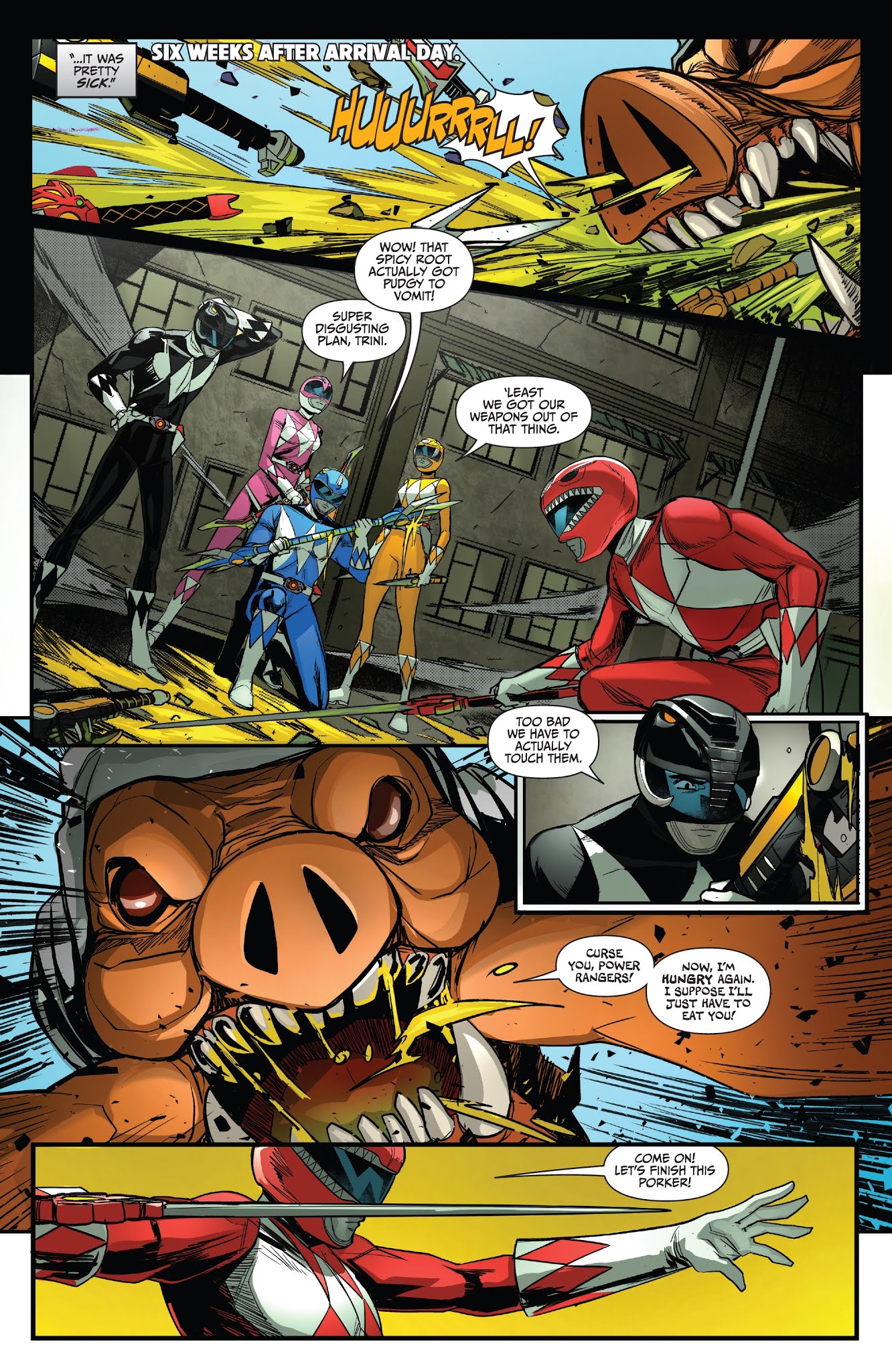 Read online Saban's Go Go Power Rangers comic -  Issue #13 - 5
