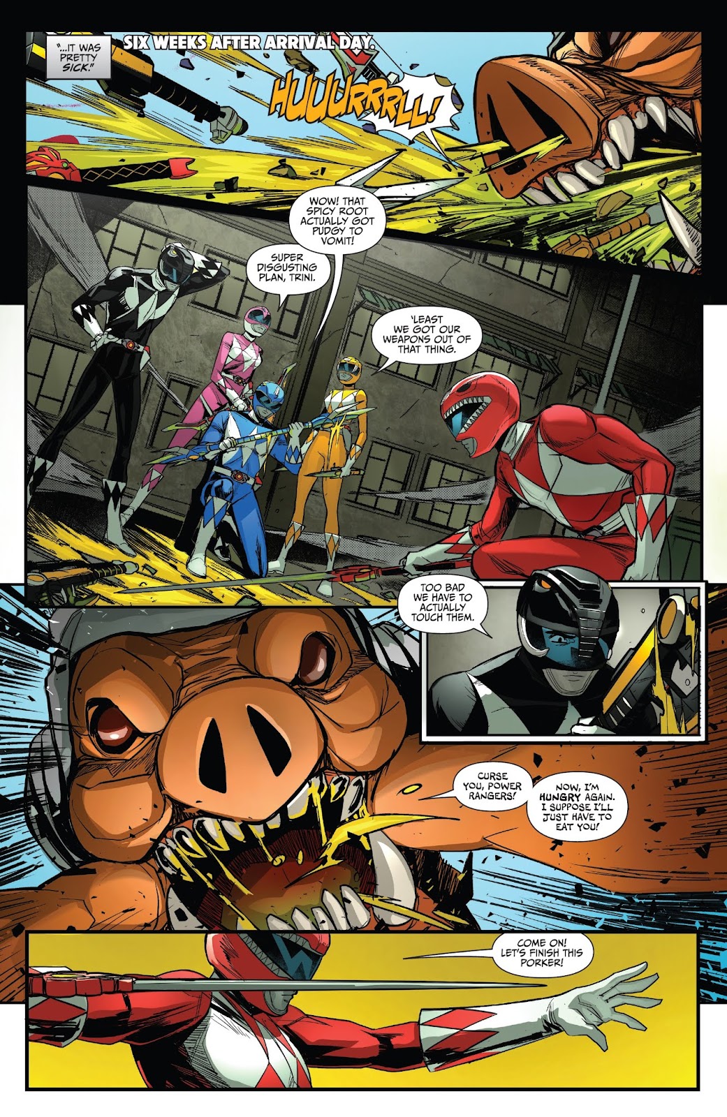 Saban's Go Go Power Rangers issue 13 - Page 5