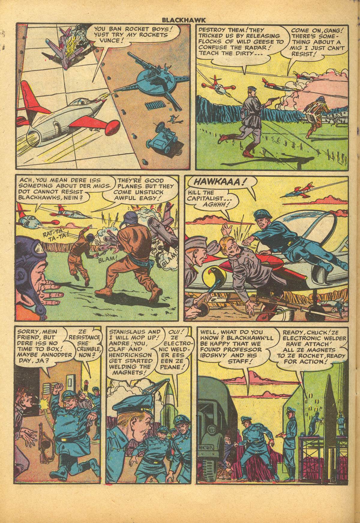 Read online Blackhawk (1957) comic -  Issue #66 - 31