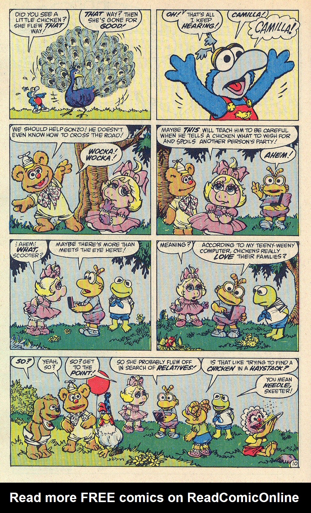 Read online Muppet Babies comic -  Issue #8 - 16