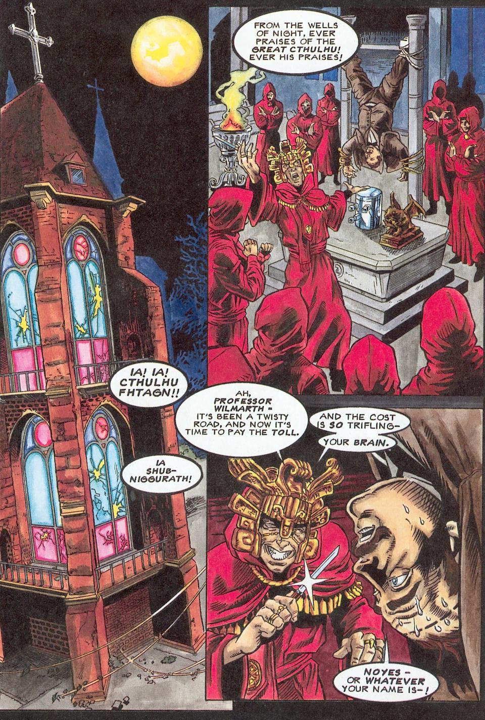 Read online H. P. Lovecraft's Cthulhu comic -  Issue #1 - 2