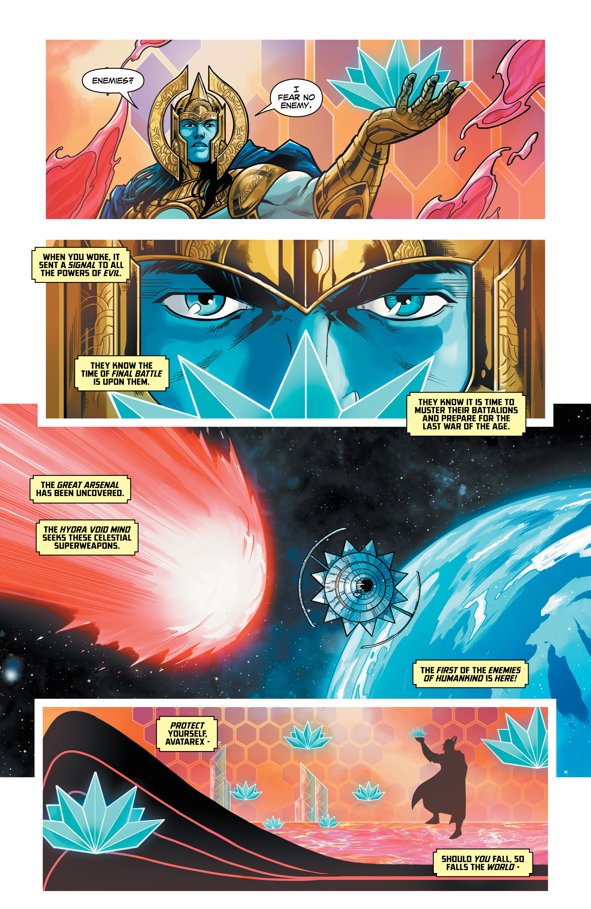 Read online Grant Morrison's Avatarex: Destroyer of Darkness comic -  Issue #1 - 17