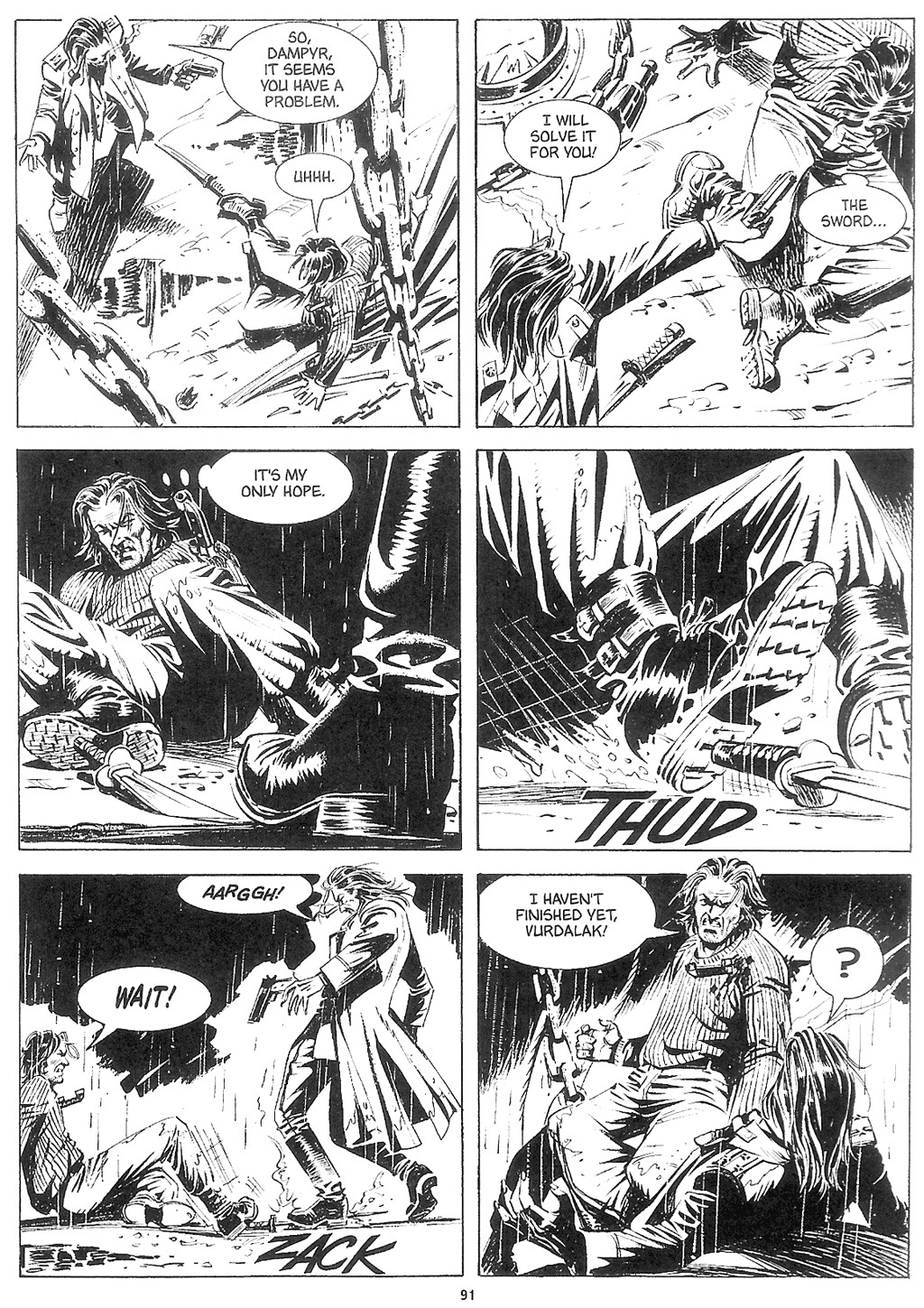 Read online Dampyr comic -  Issue #4 - 92