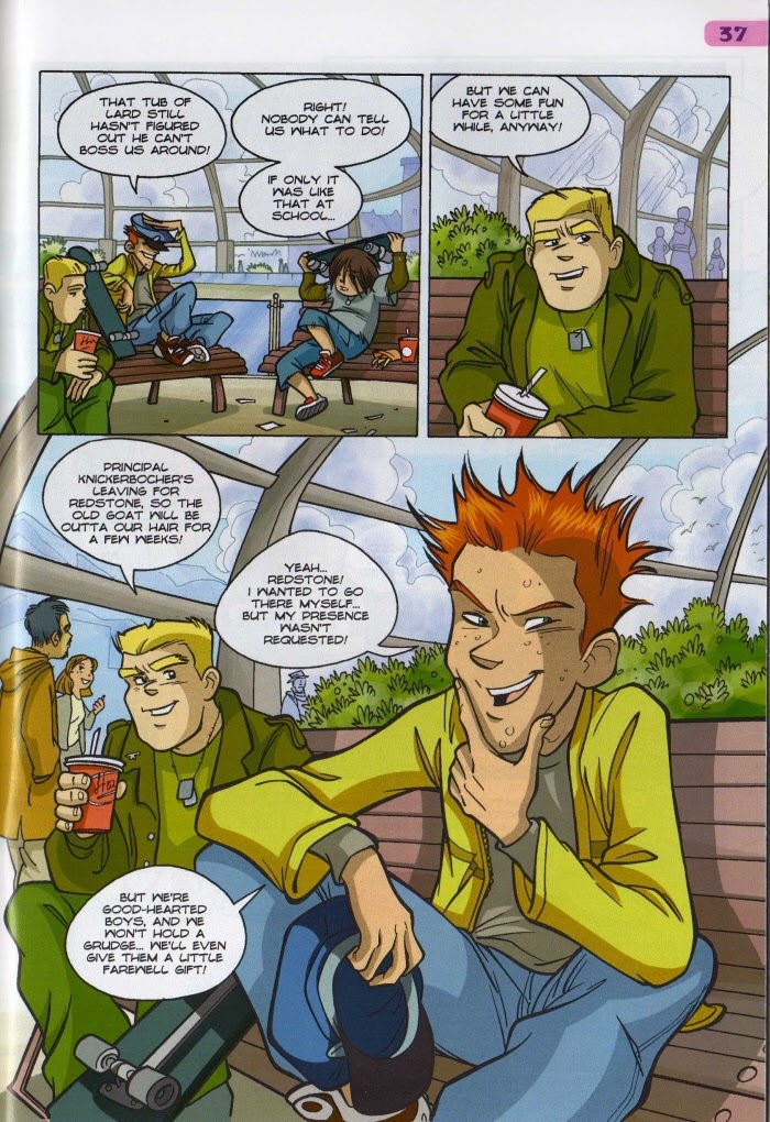 Read online W.i.t.c.h. comic -  Issue #27 - 29