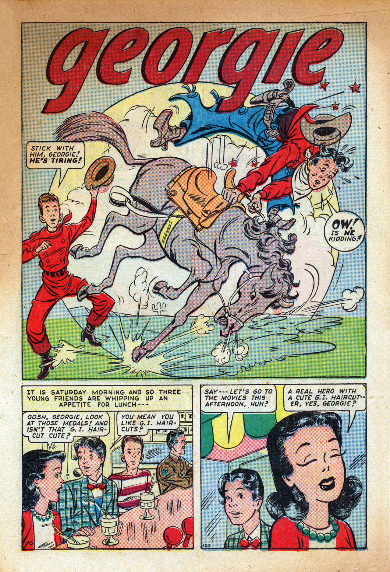 Read online Georgie Comics (1945) comic -  Issue #3 - 27