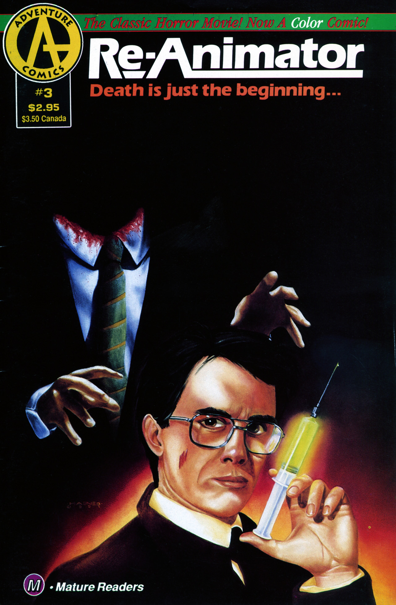 Read online Re-Animator (1991) comic -  Issue #3 - 1