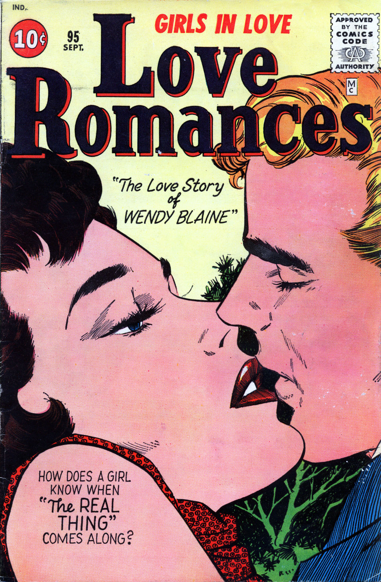Read online Love Romances comic -  Issue #95 - 1