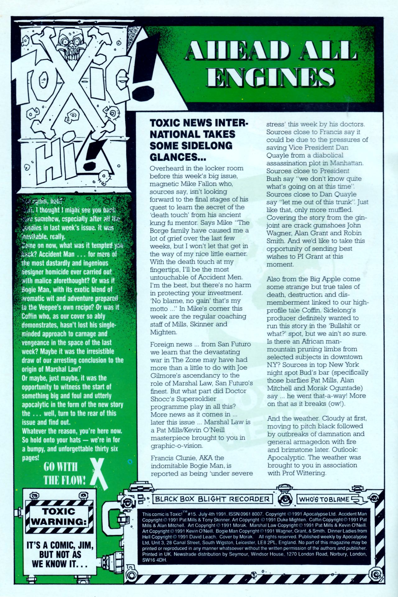 Read online Toxic! comic -  Issue #15 - 2