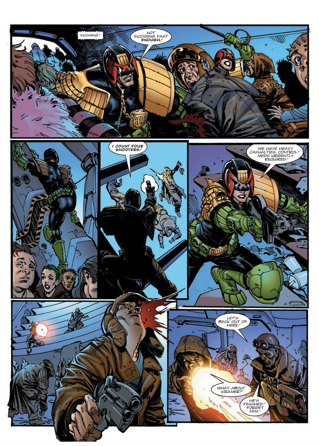 Read online Judge Dredd: Day of Chaos - The Fourth Faction comic -  Issue # TPB (Part 1) - 50