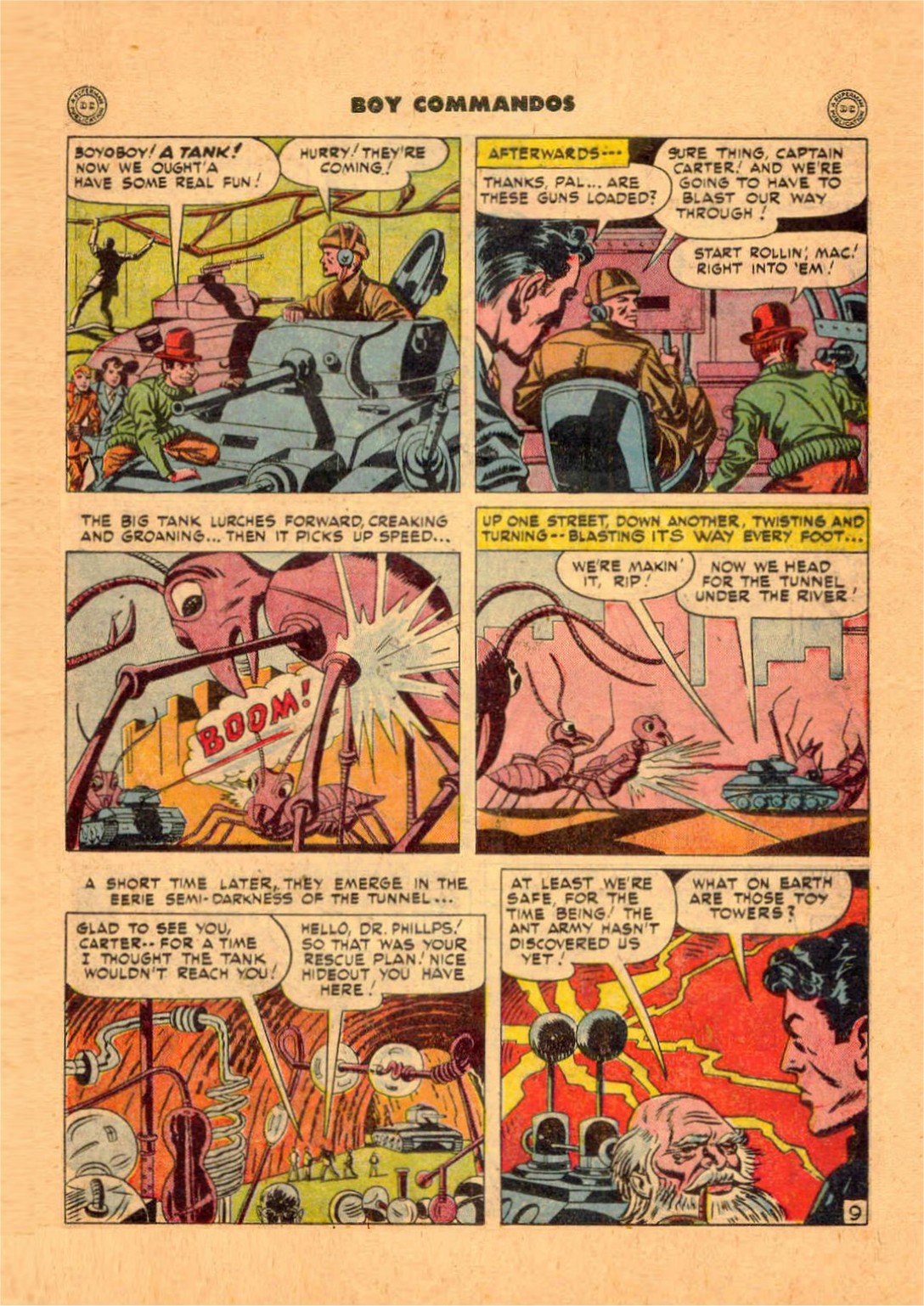 Read online Boy Commandos comic -  Issue #24 - 25