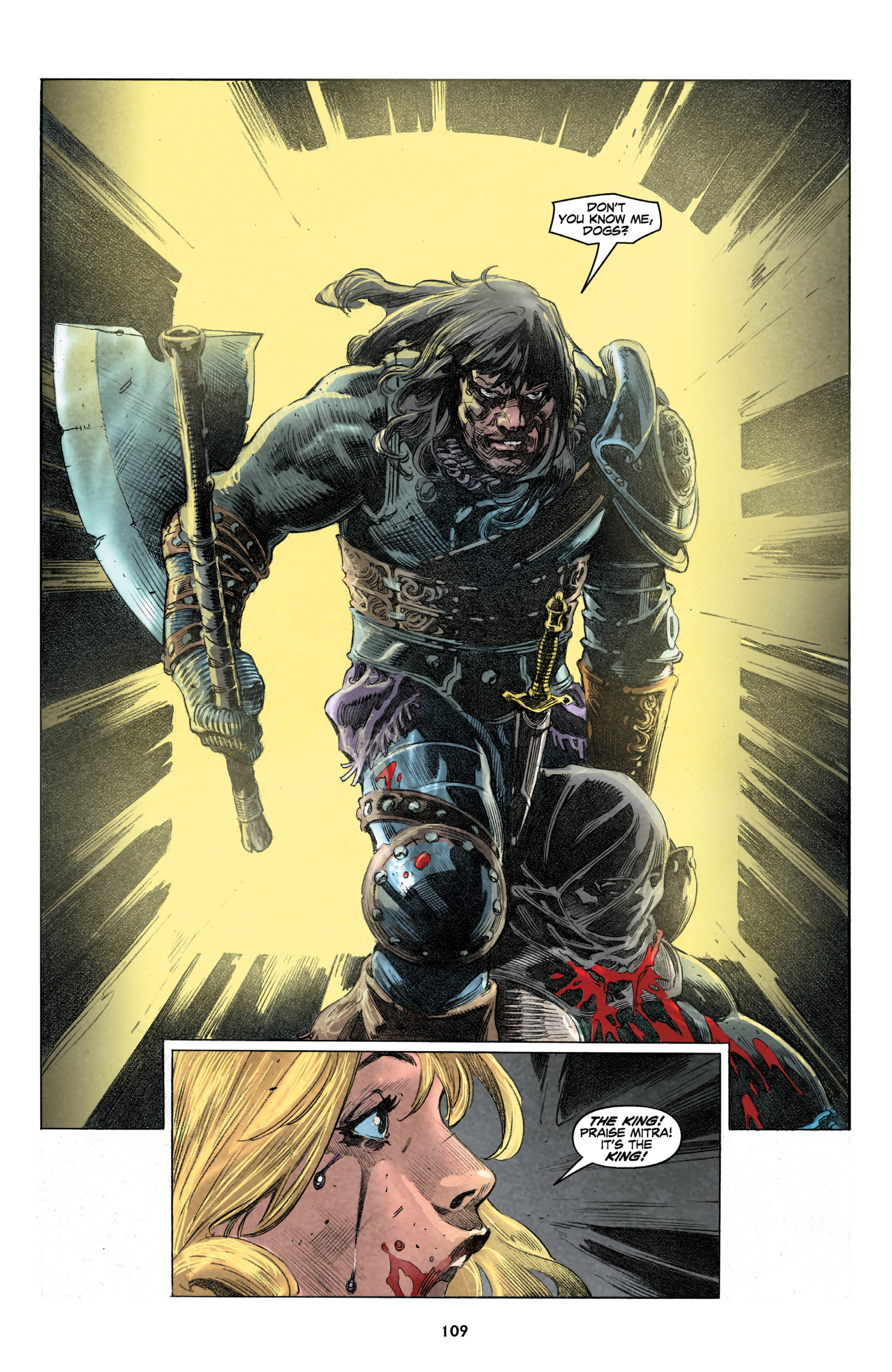Read online King Conan: The Hour of the Dragon comic -  Issue # _TPB - 109